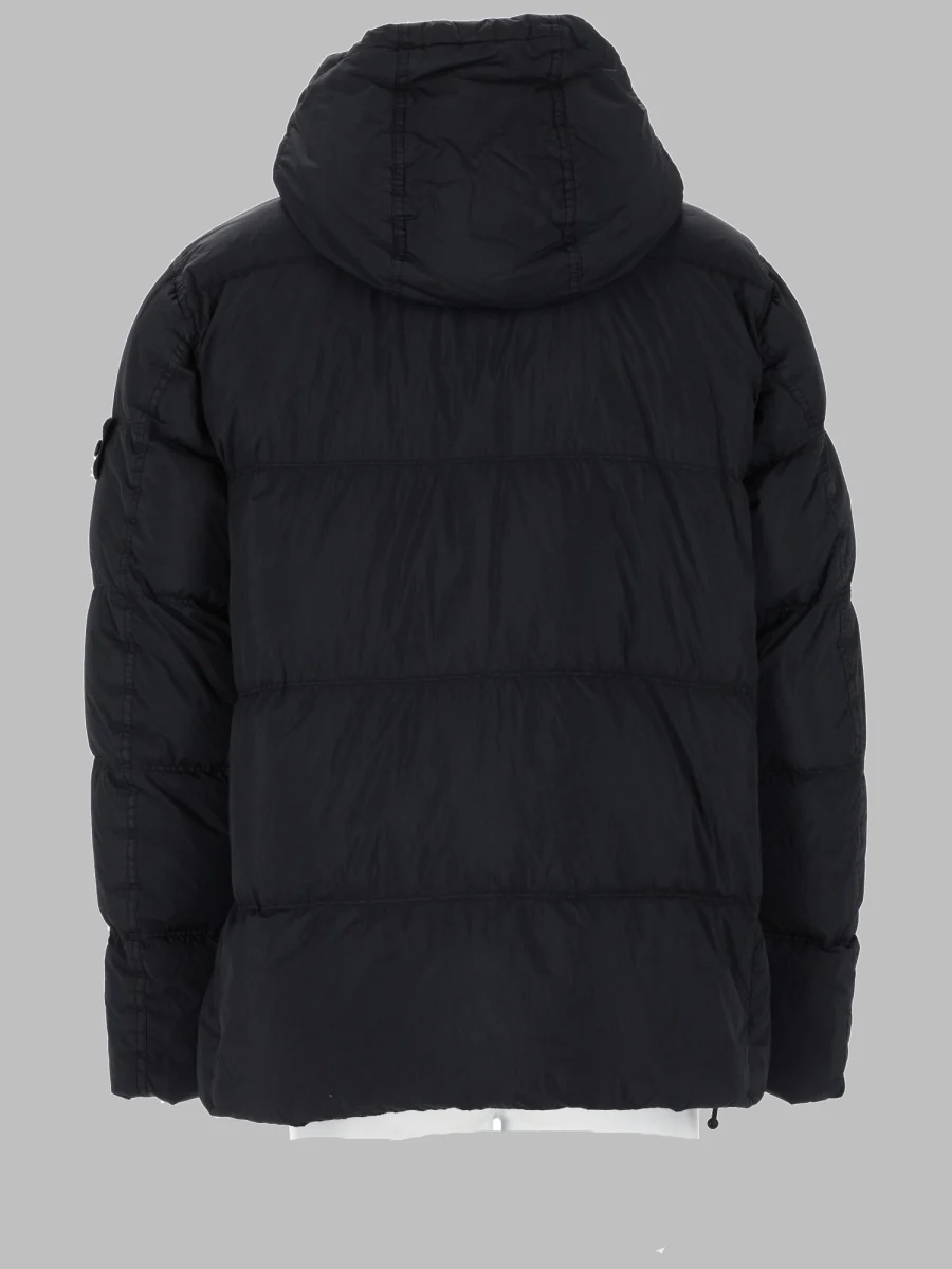Stone Island Men’s Sports Jacket with Stone-Washed Texture - Image 2
