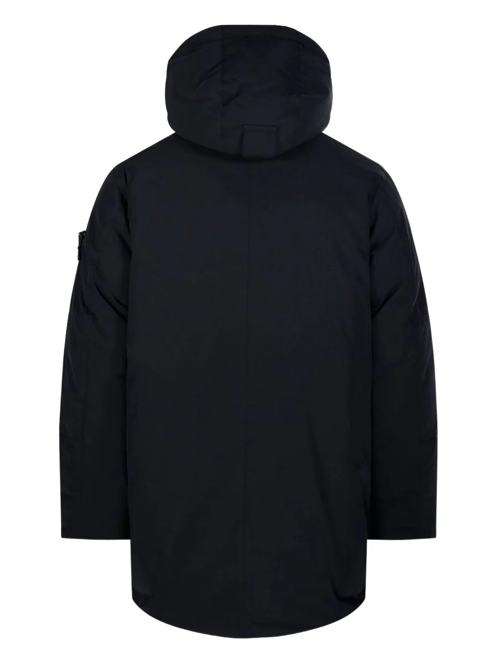 Stone Island Men's Hooded Coat with Adjustable Drawcord and Snap Pockets - Size M - Image 2