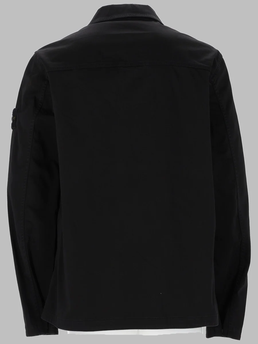 Stone Island Men's Logo Patch Shirt - Image 2