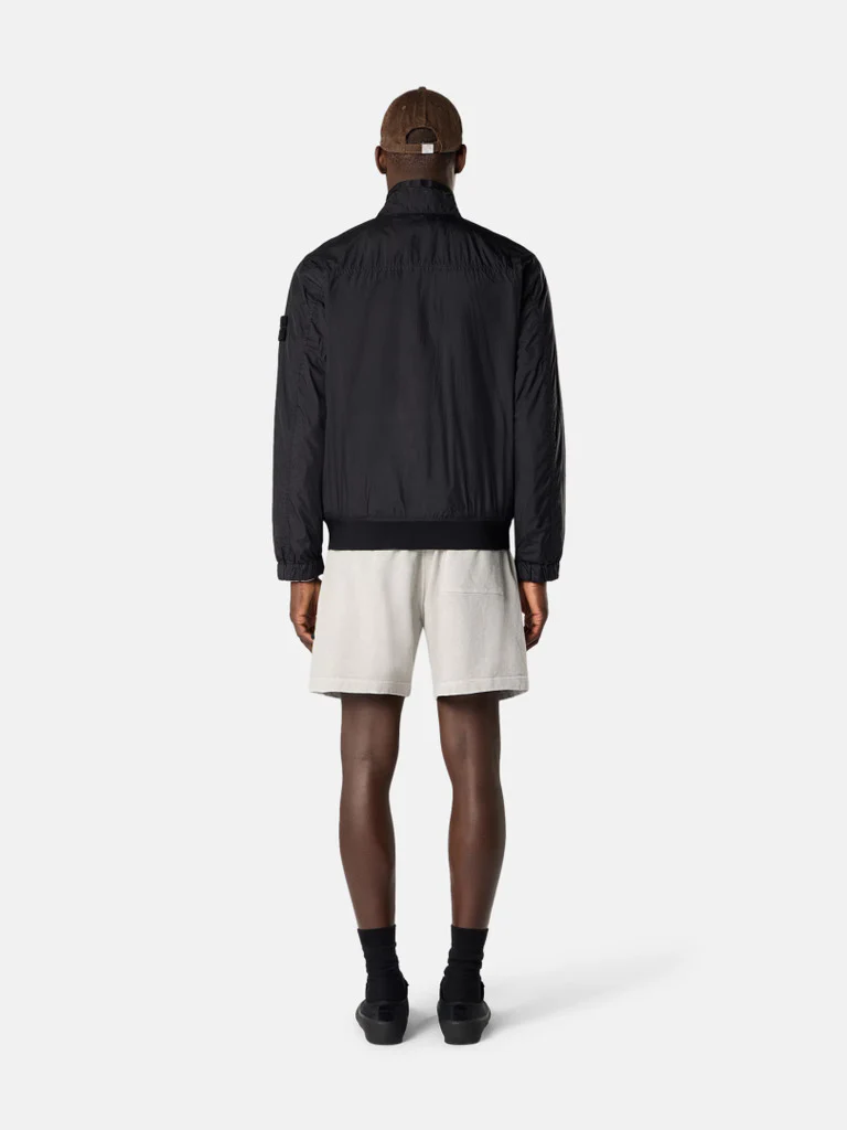 Stone Island Men's Stand Collar Jacket with Ribbed Lining - Size M - Image 7