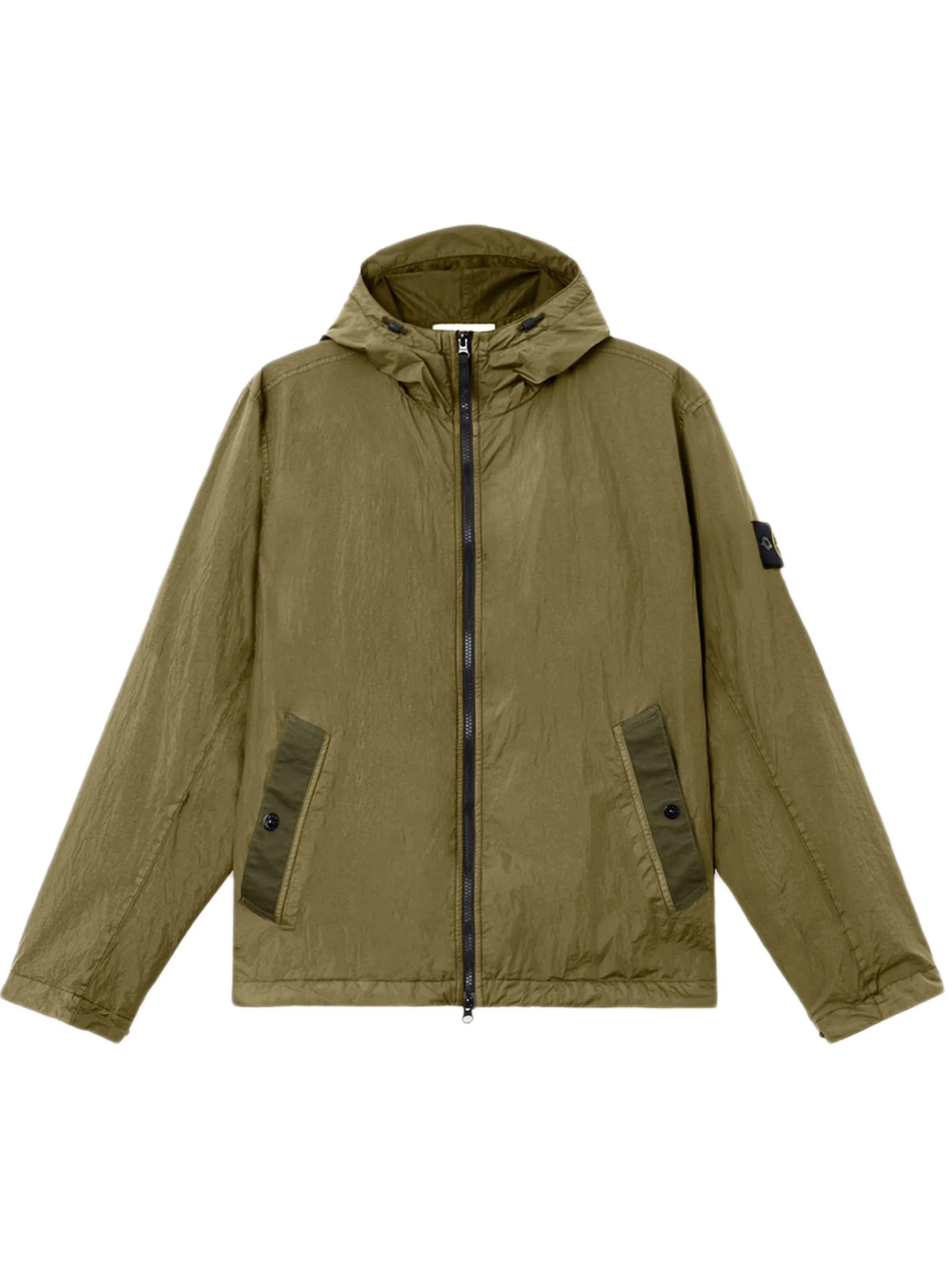 Stone Island Men's Versatile Hooded Jacket with Adjustable Features
