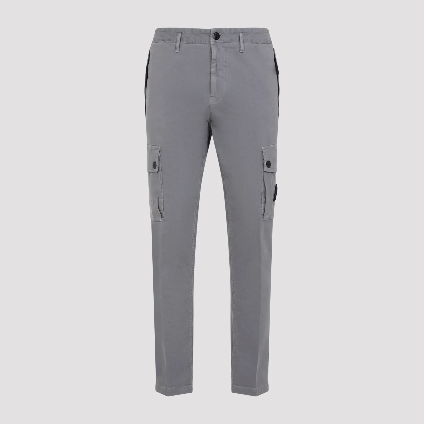 Stone Island Regular & Straight-Leg Cotton Trousers