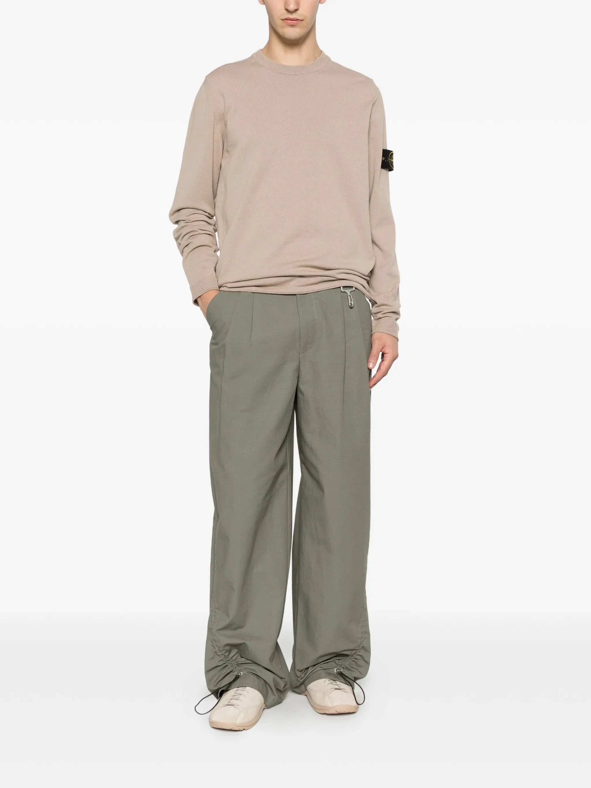 Stone Island Ribbed Neckline Sweater for Men - Image 2