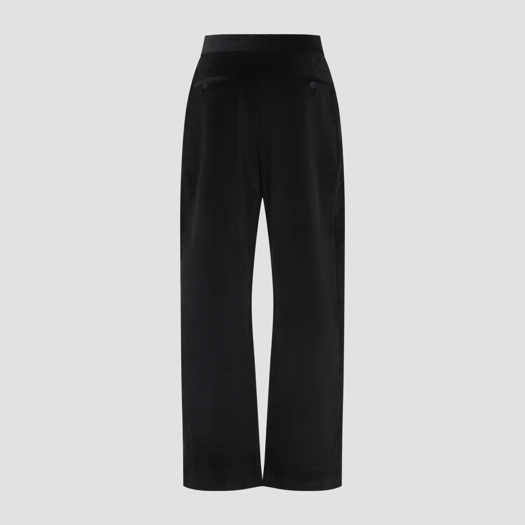 Studio Nicholson Relaxed Curved-Leg Cotton Pant - Image 4