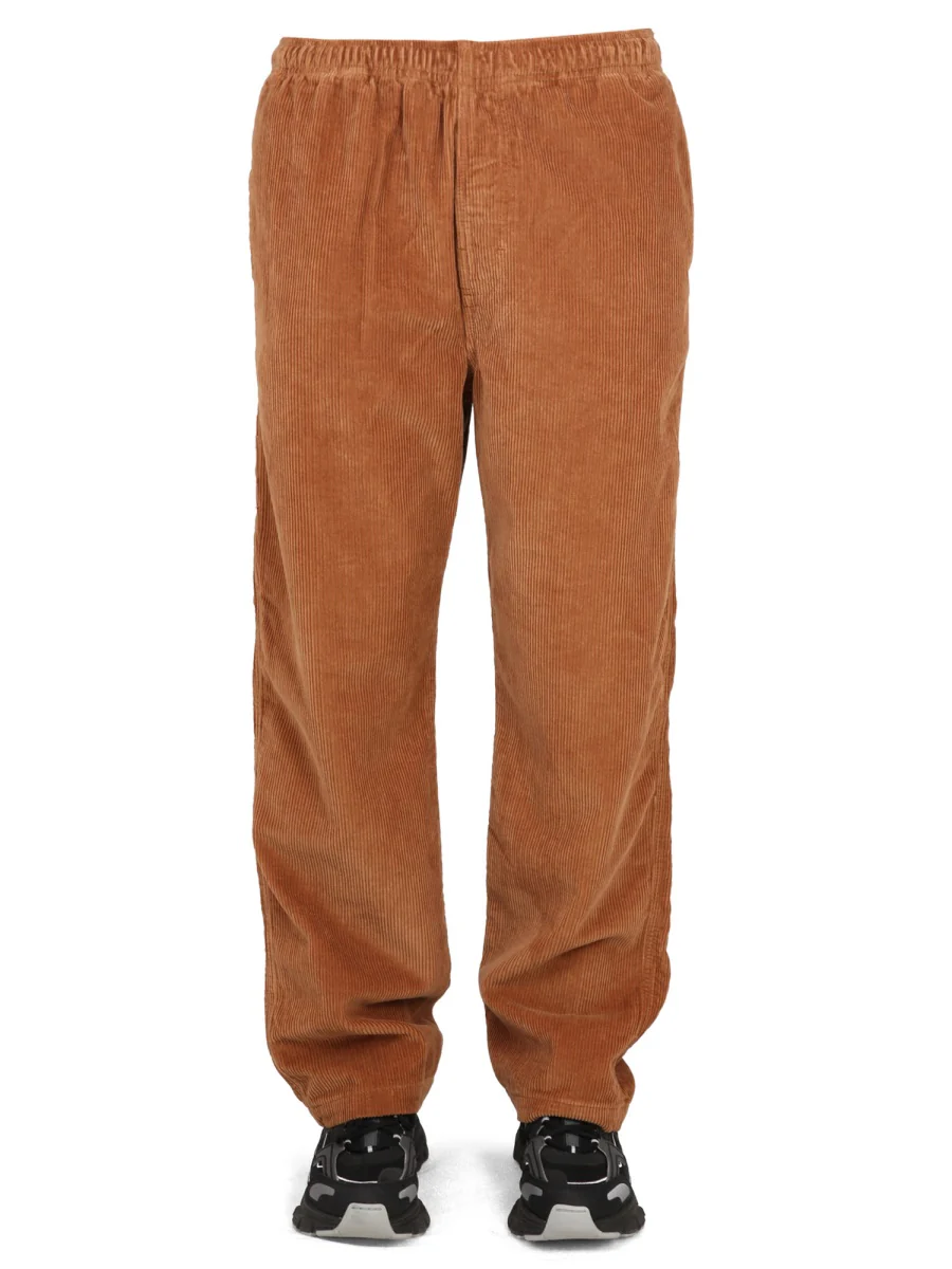 Stussy Unisex Mini Wale Pants with Elastic Waistband - Image 6