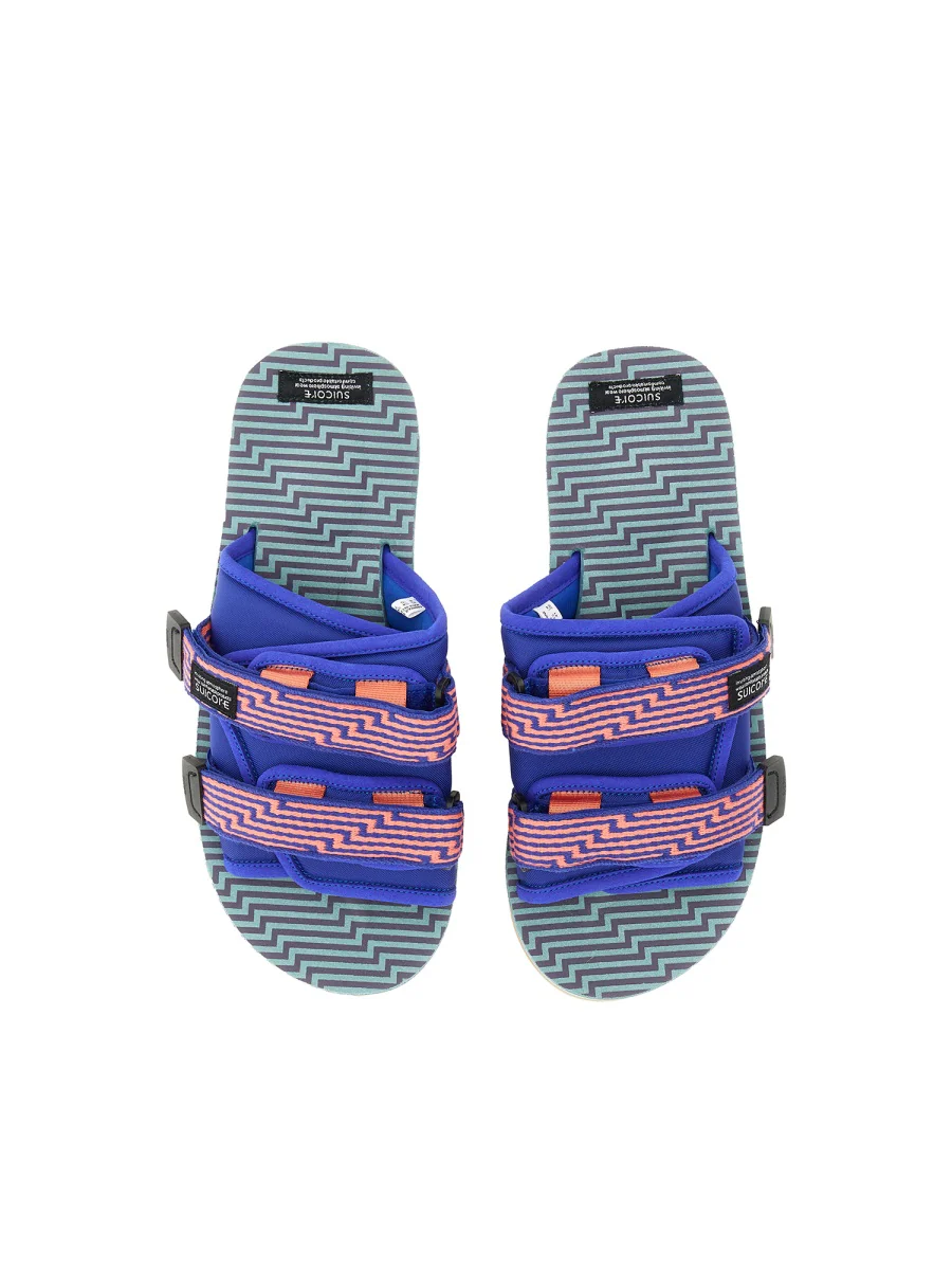 Suicoke Comfortable Nylon Slipper with Vibram Rubber Sole - 3 CM - Image 2