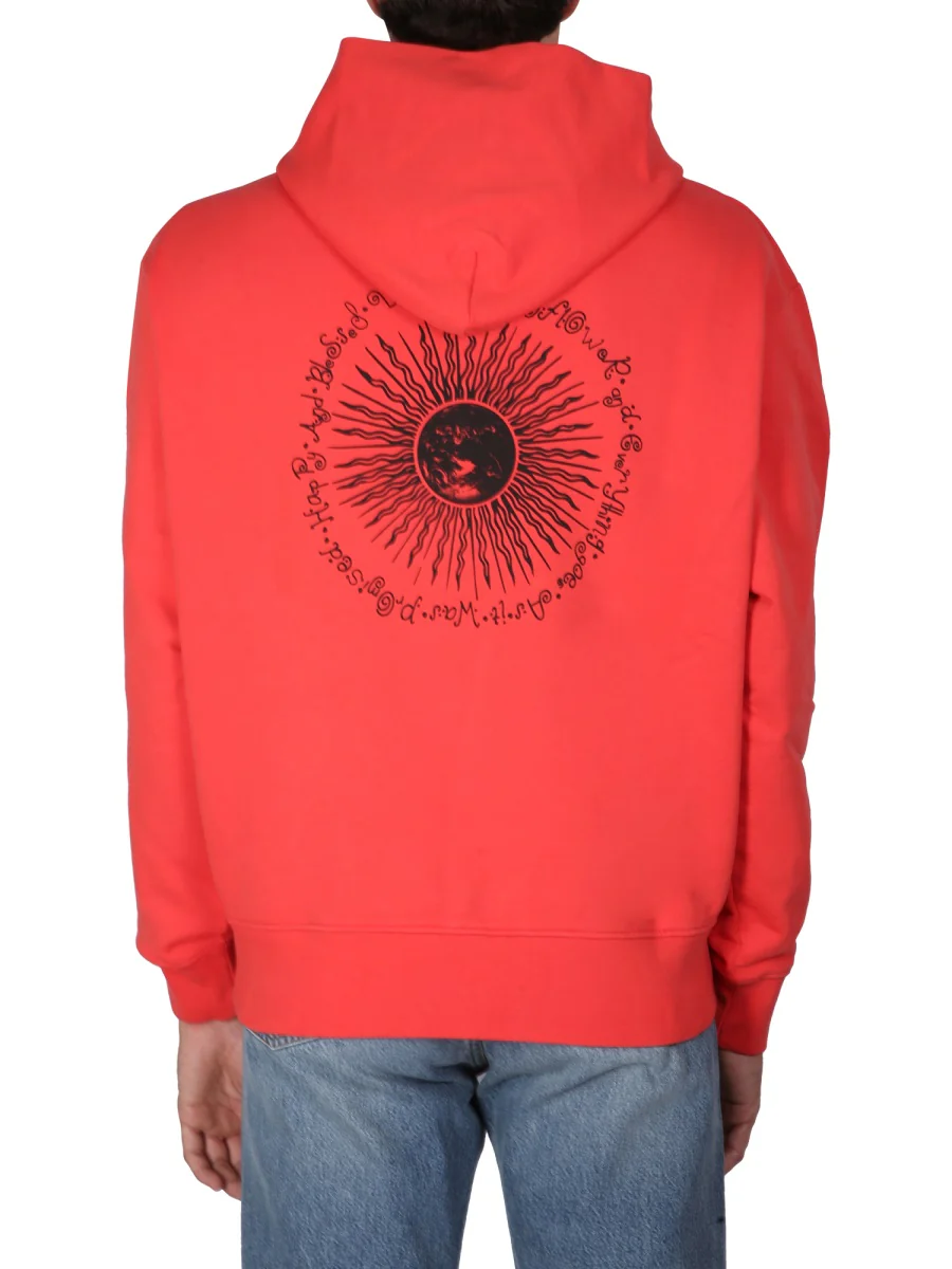 Sunflower Embroidered Logo Hooded Sweatshirt - Image 3