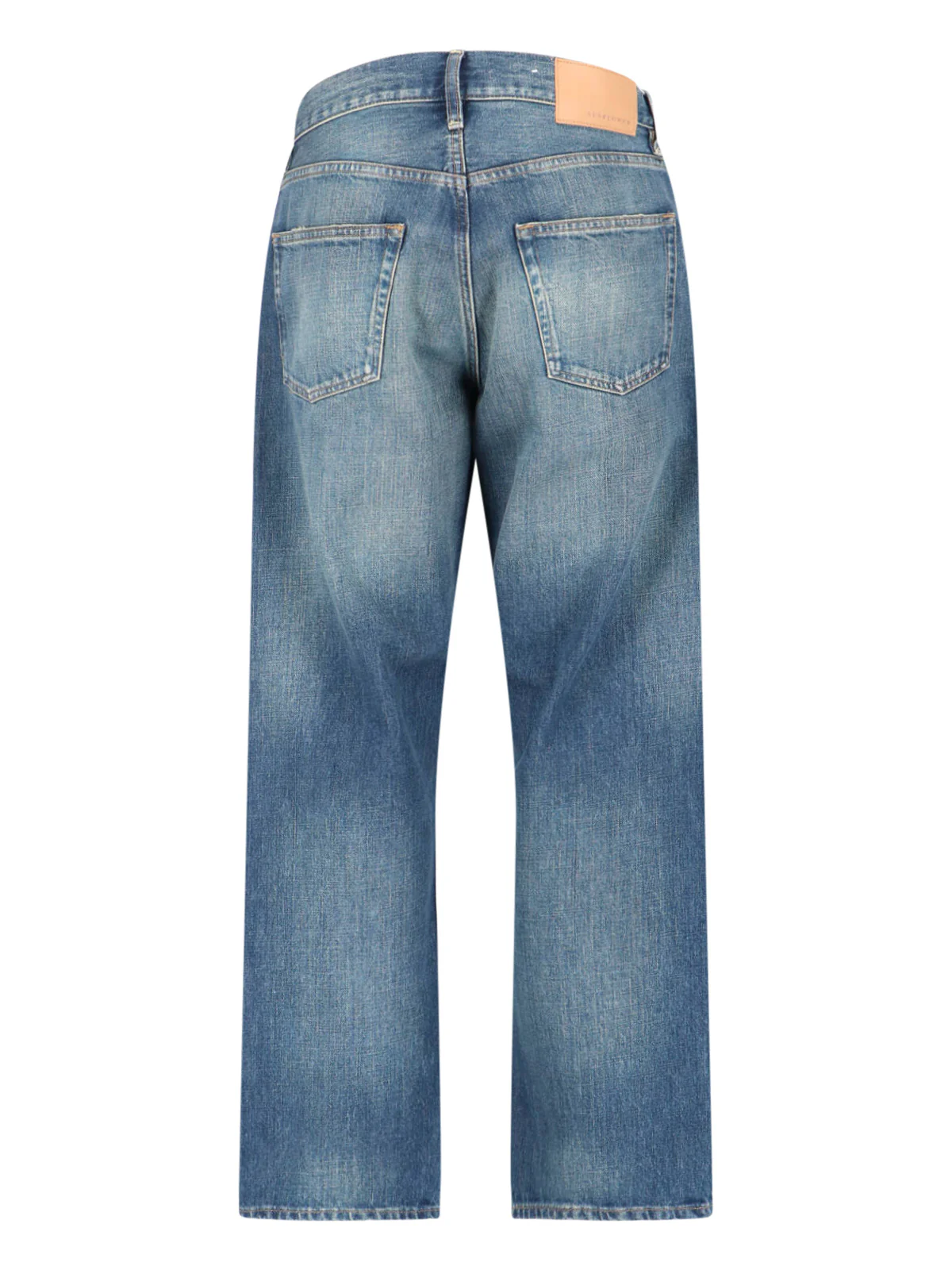 Sunflower Motif Denim Jeans for Men - Image 2