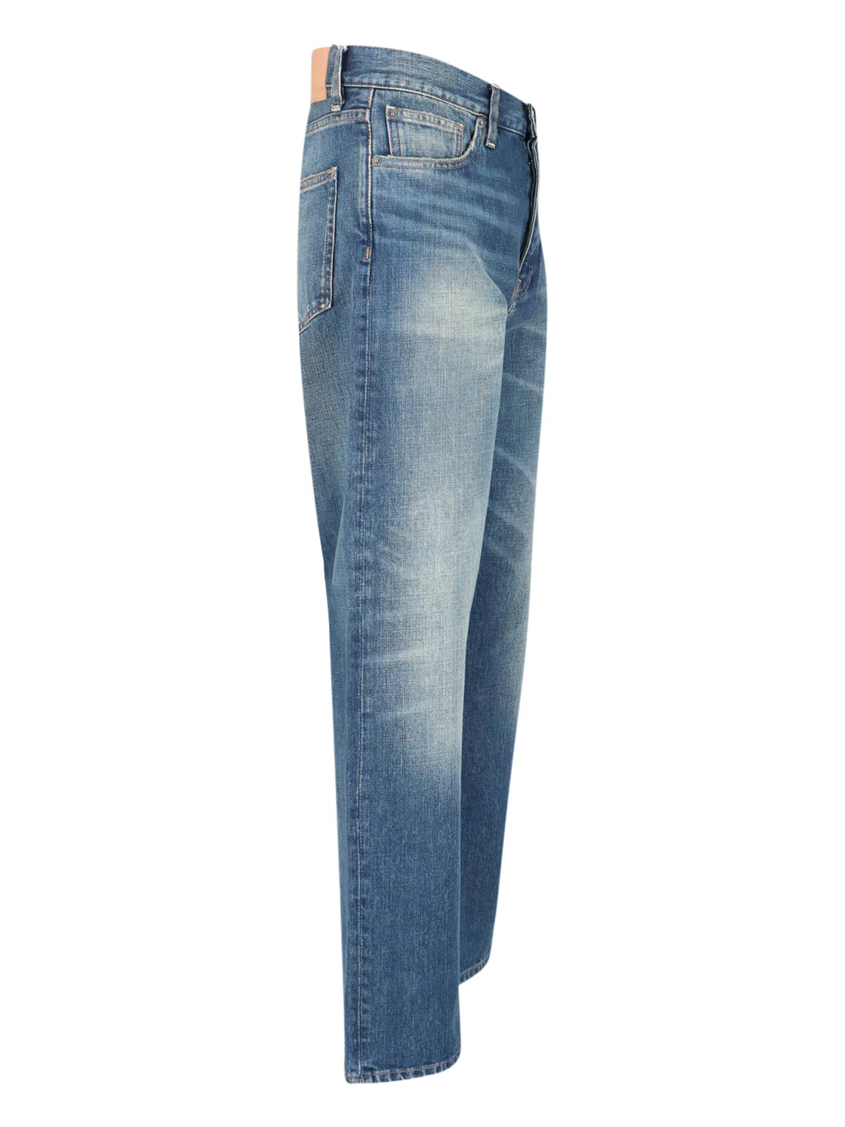 Sunflower Motif Denim Jeans for Men - Image 3