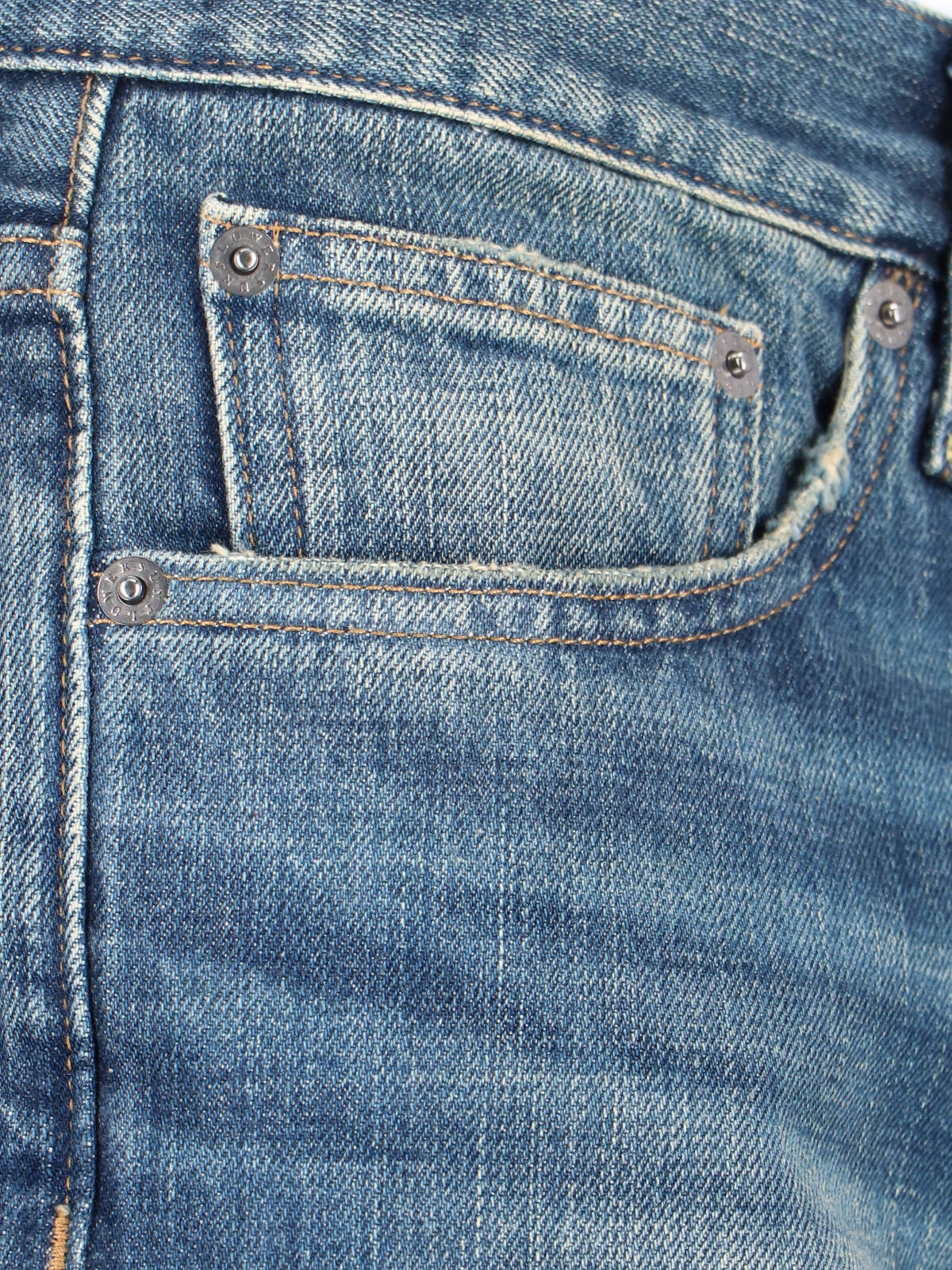 Sunflower Motif Denim Jeans for Men - Image 4