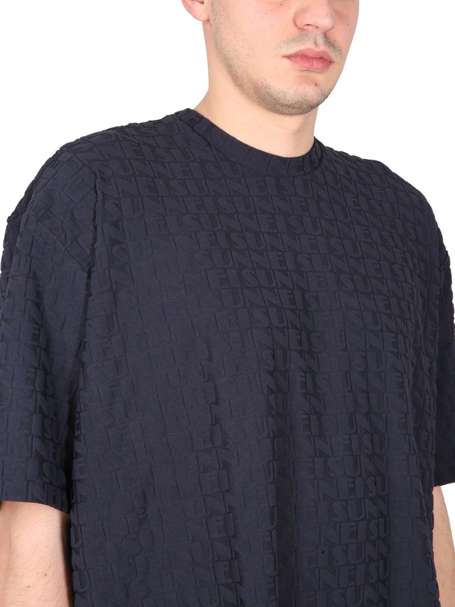 SUNNEI Debossed-monogram T-Shirt - Image 4