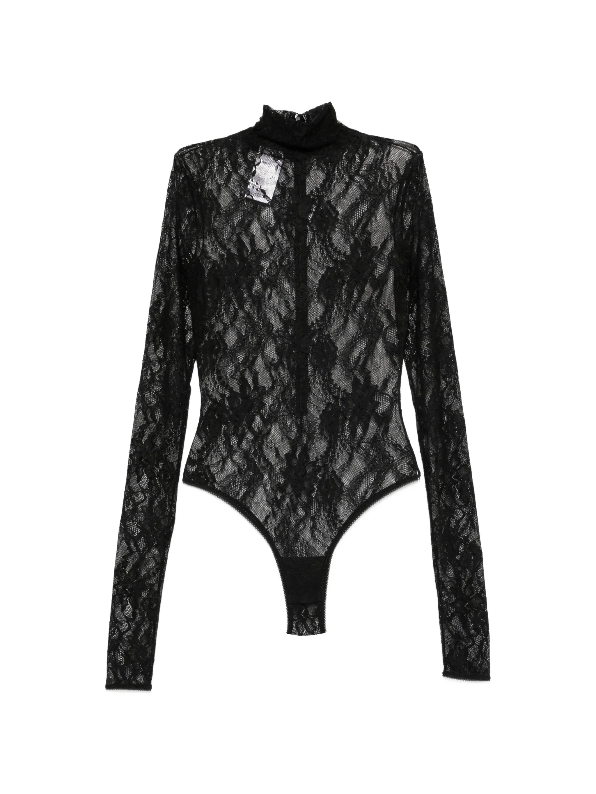 The Andamane High-Neck Back Zip Long-Sleeve Top - Image 2