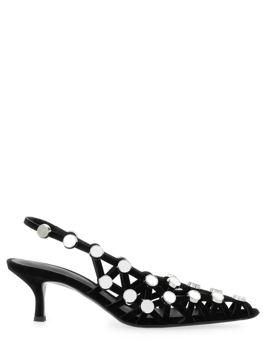 THE ATTICO ''Grid'' Slingback for Women