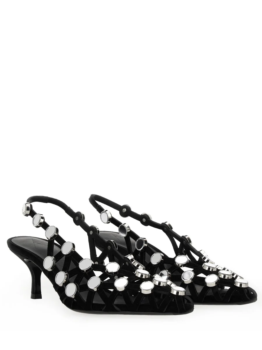 THE ATTICO ''Grid'' Slingback for Women - Image 2