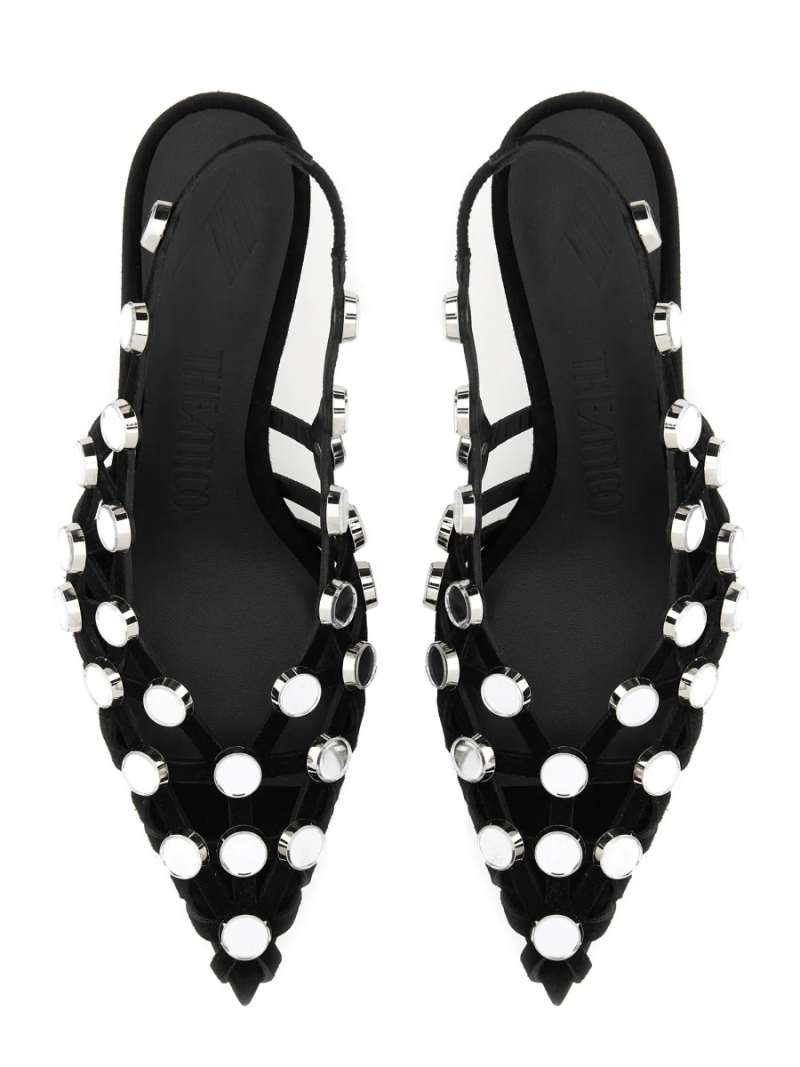 THE ATTICO ''Grid'' Slingback for Women - Image 5