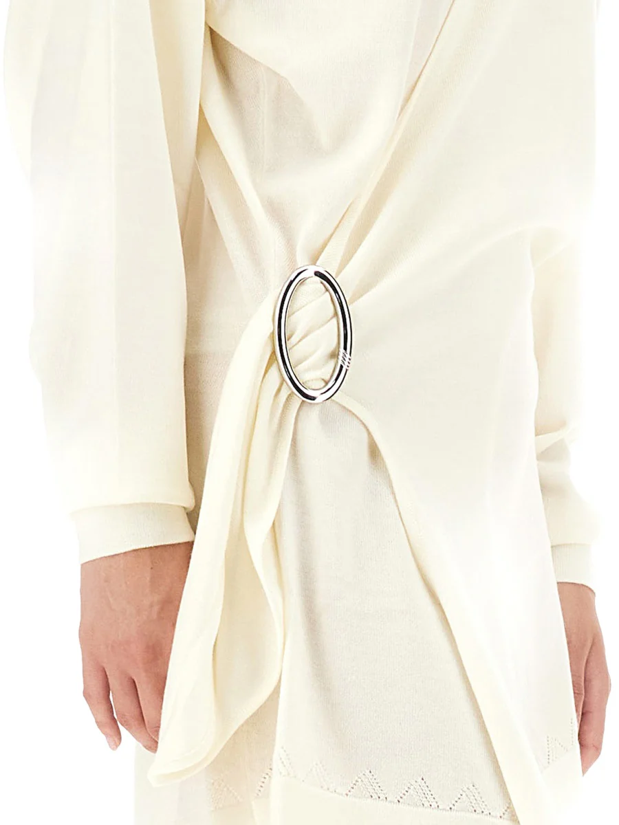 THE ATTICO Hurely Wrap Minidress - Image 4
