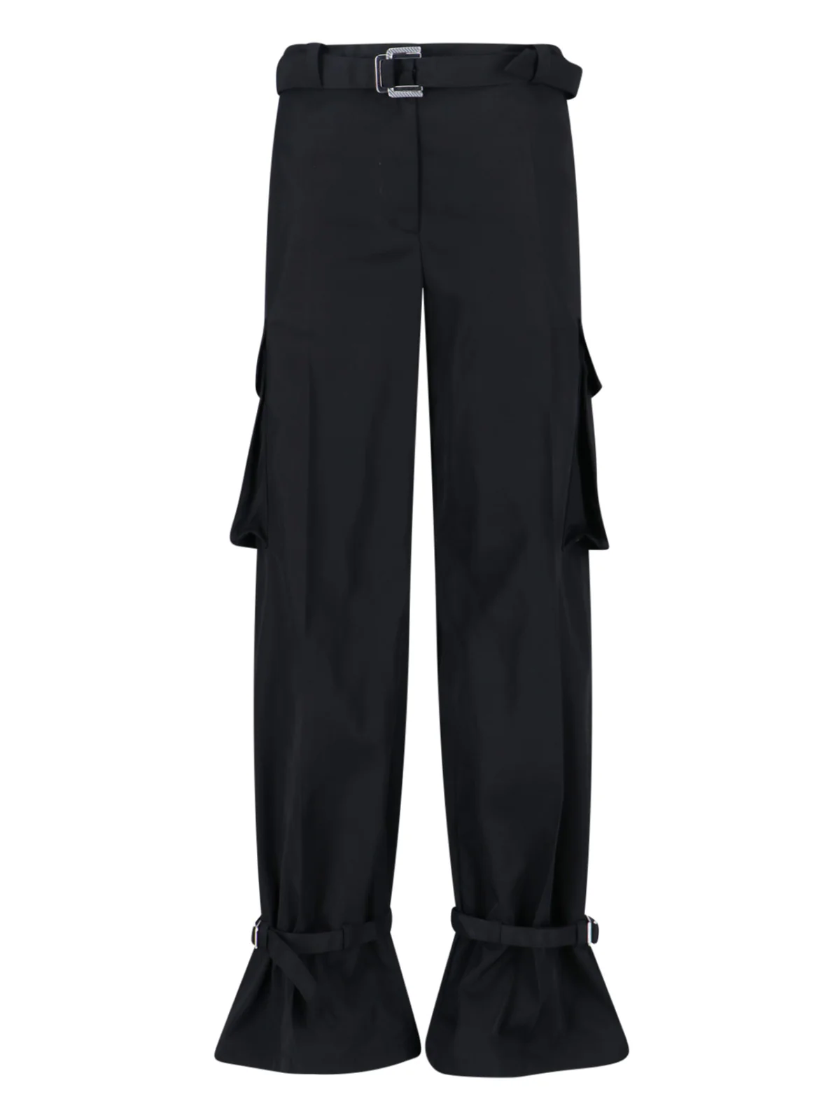 The Attico Women’s Tailored Trousers in Satin Finish