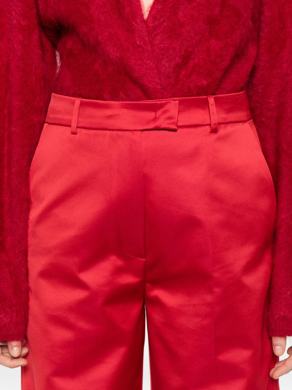 THE FRANKIE SHOP Brickell Satin Wide-leg Pants - Image 5