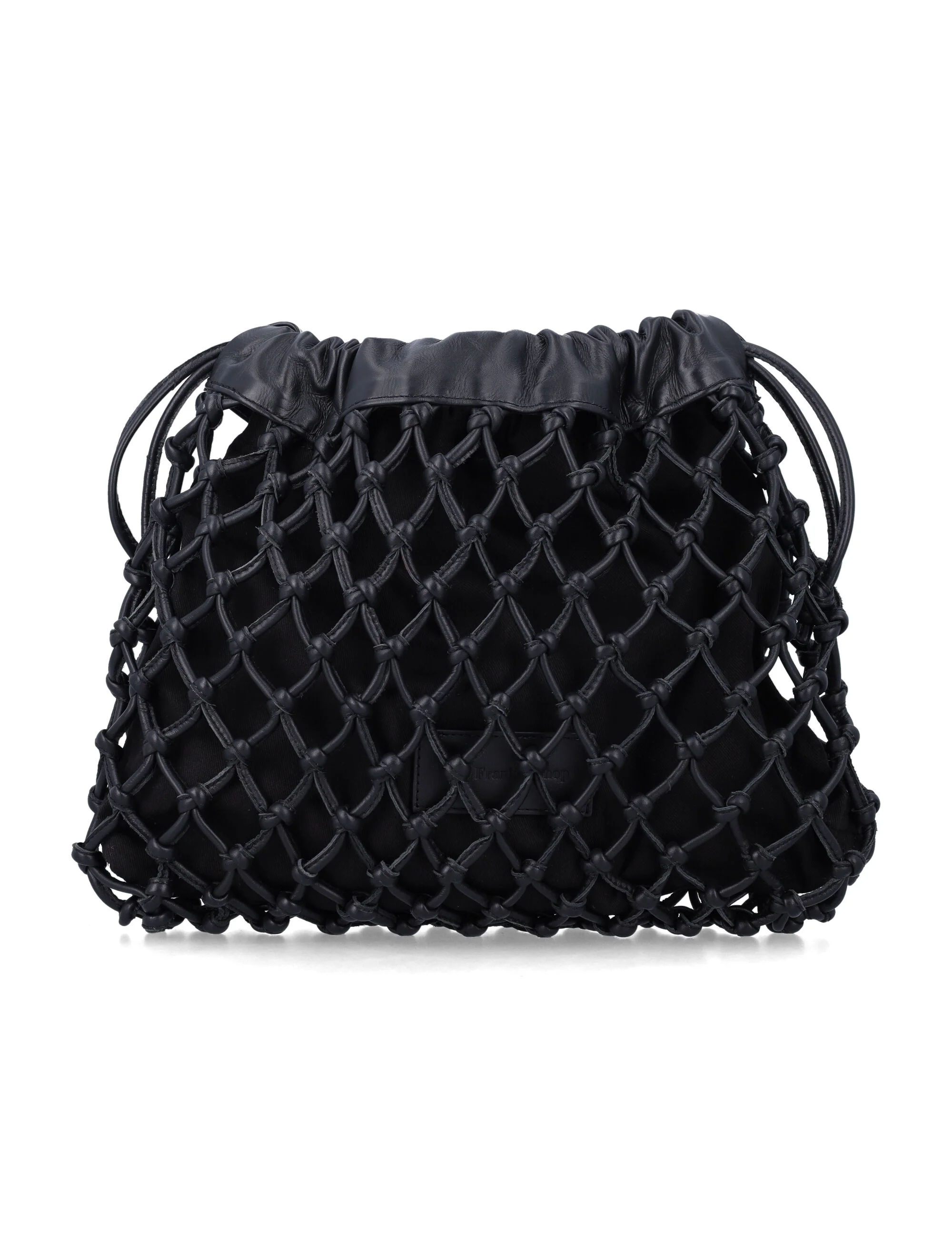 The Frankie Shop Mini Pouch Handbag - Artisanal Texture Meets Minimalist Design