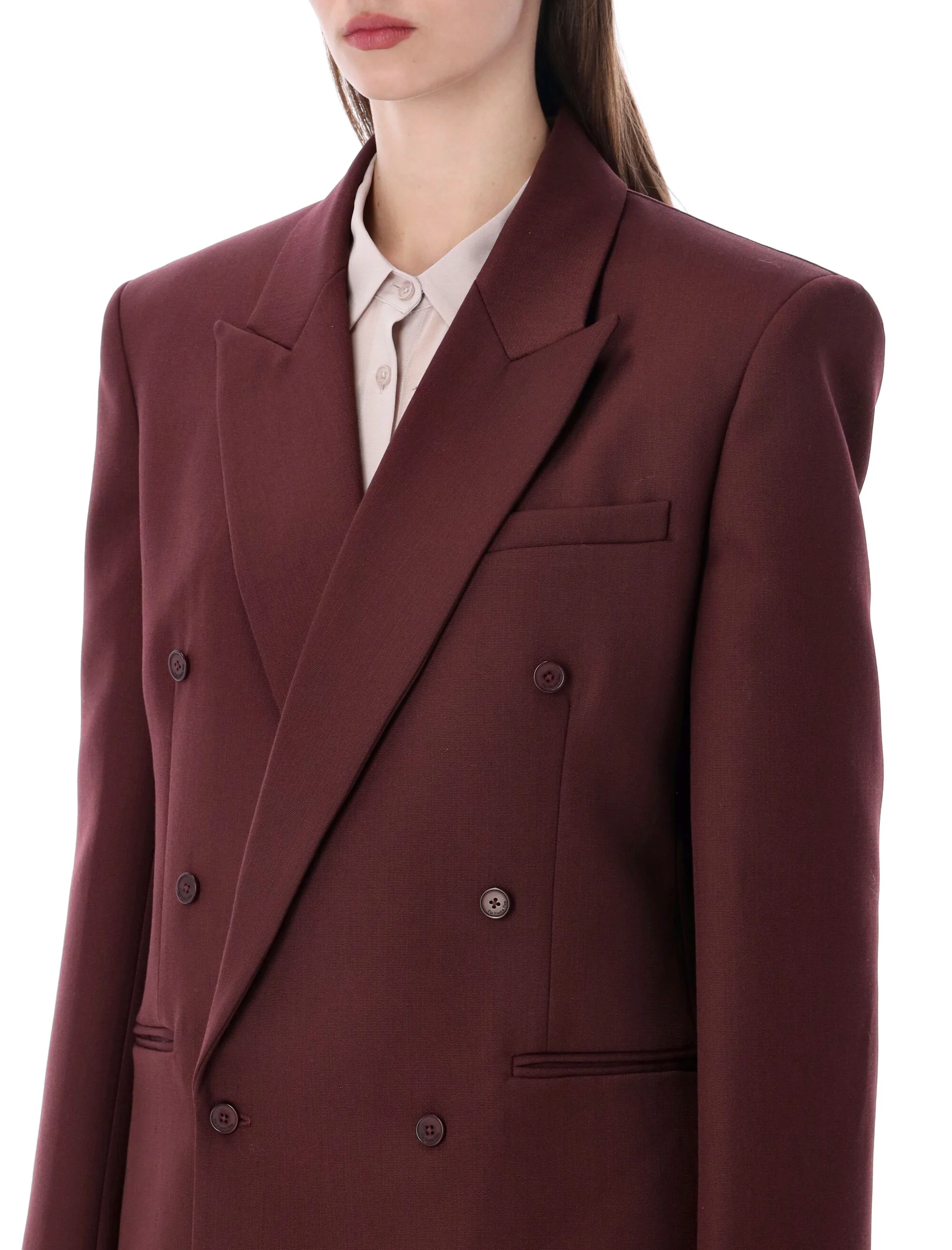 THE FRANKIE SHOP Oversized Boyfriend Blazer - Image 3