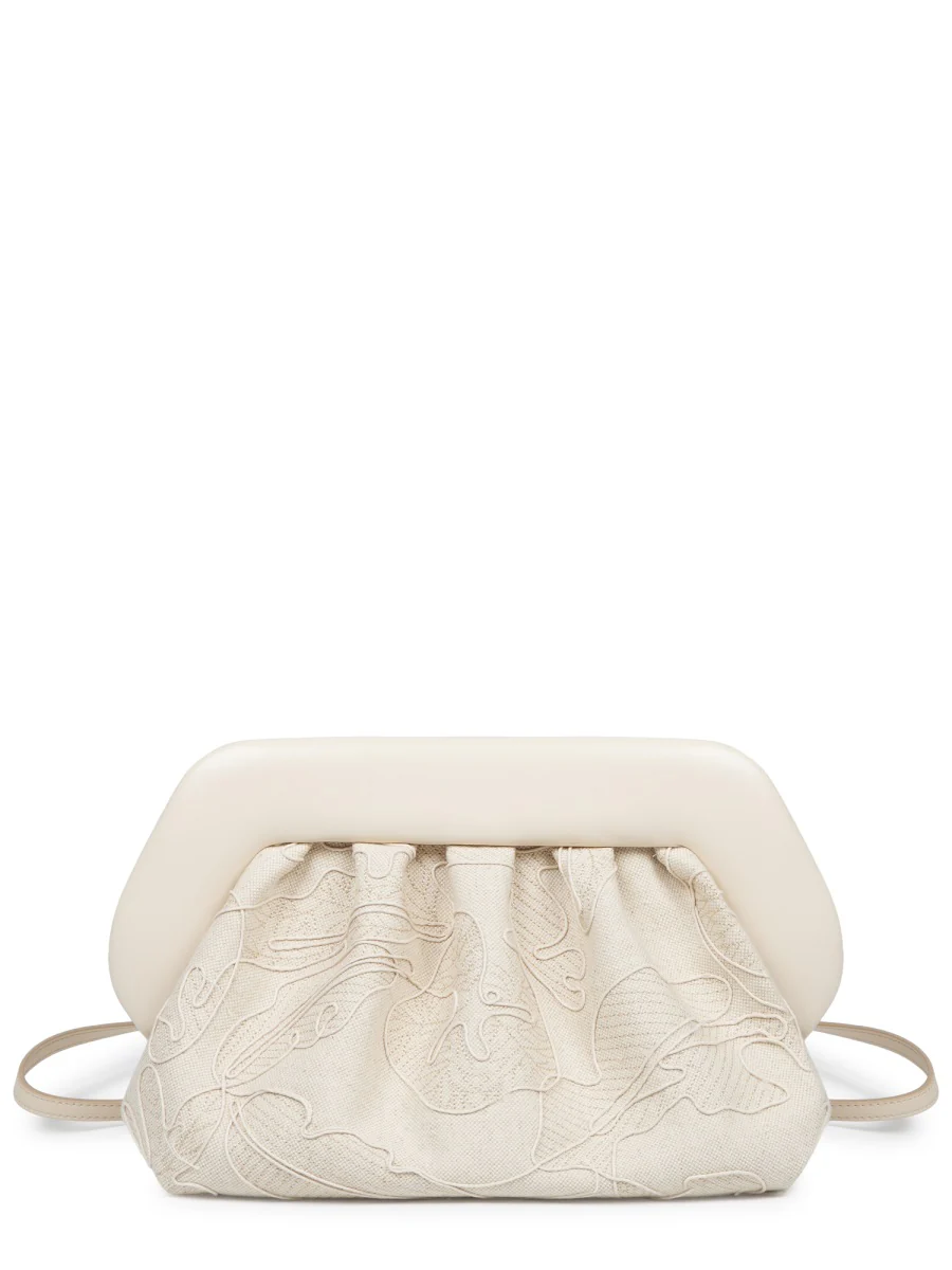 Themoirè Hemp & Cotton MAOF Handbag for Women (POWDER)