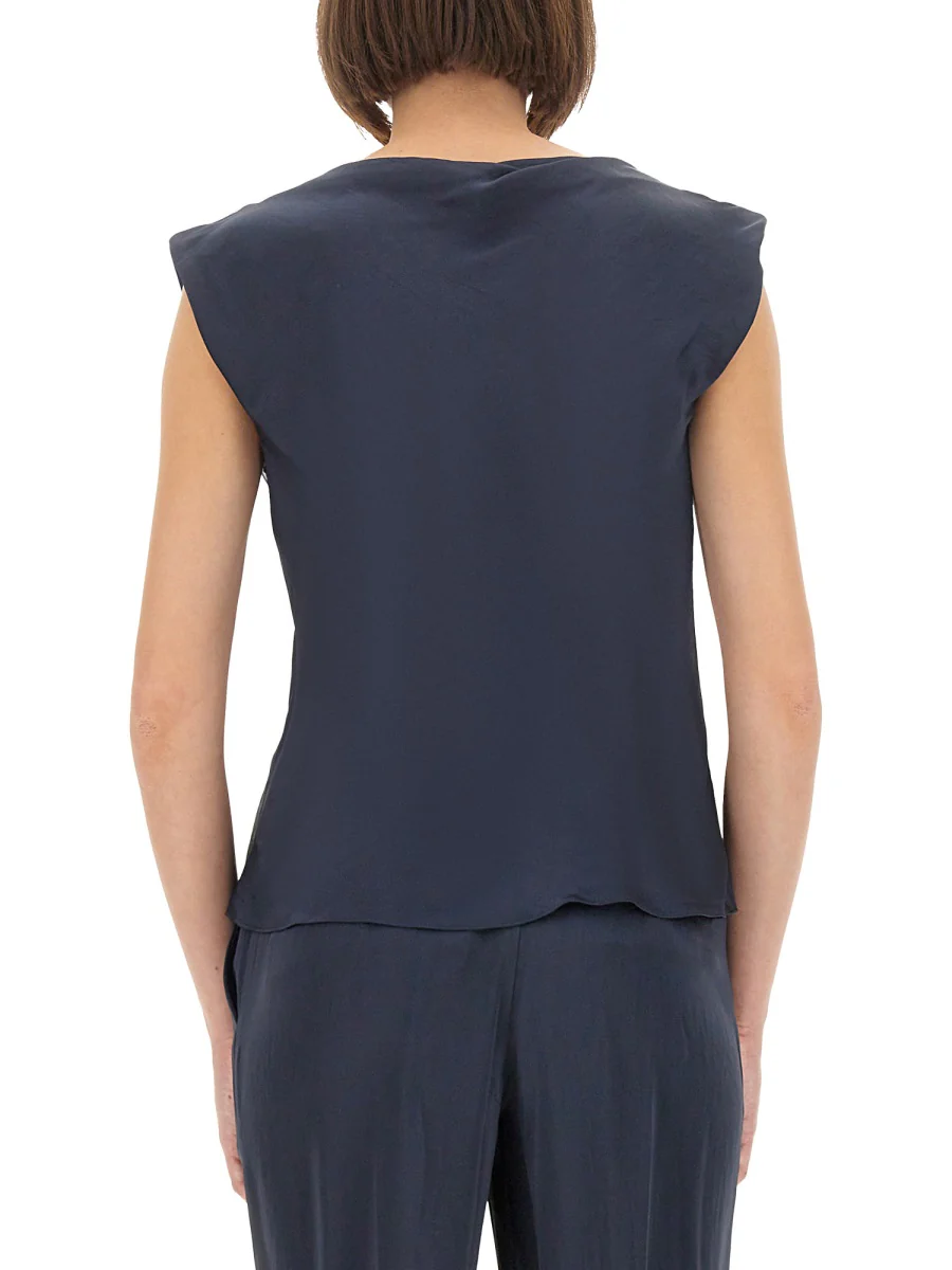 THEORY Satin Mini Top - Image 3