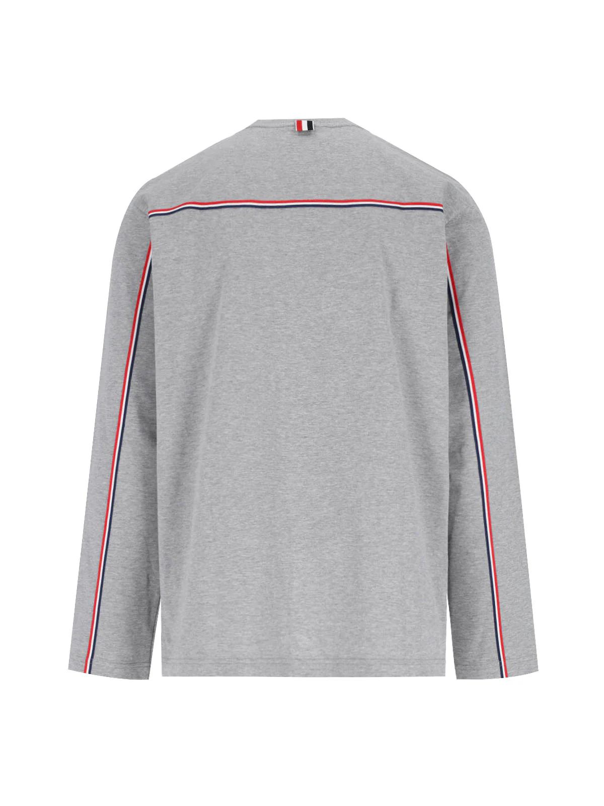 Thom Browne 100% Cotton Men’s Classic Crewneck T-Shirt - Image 4