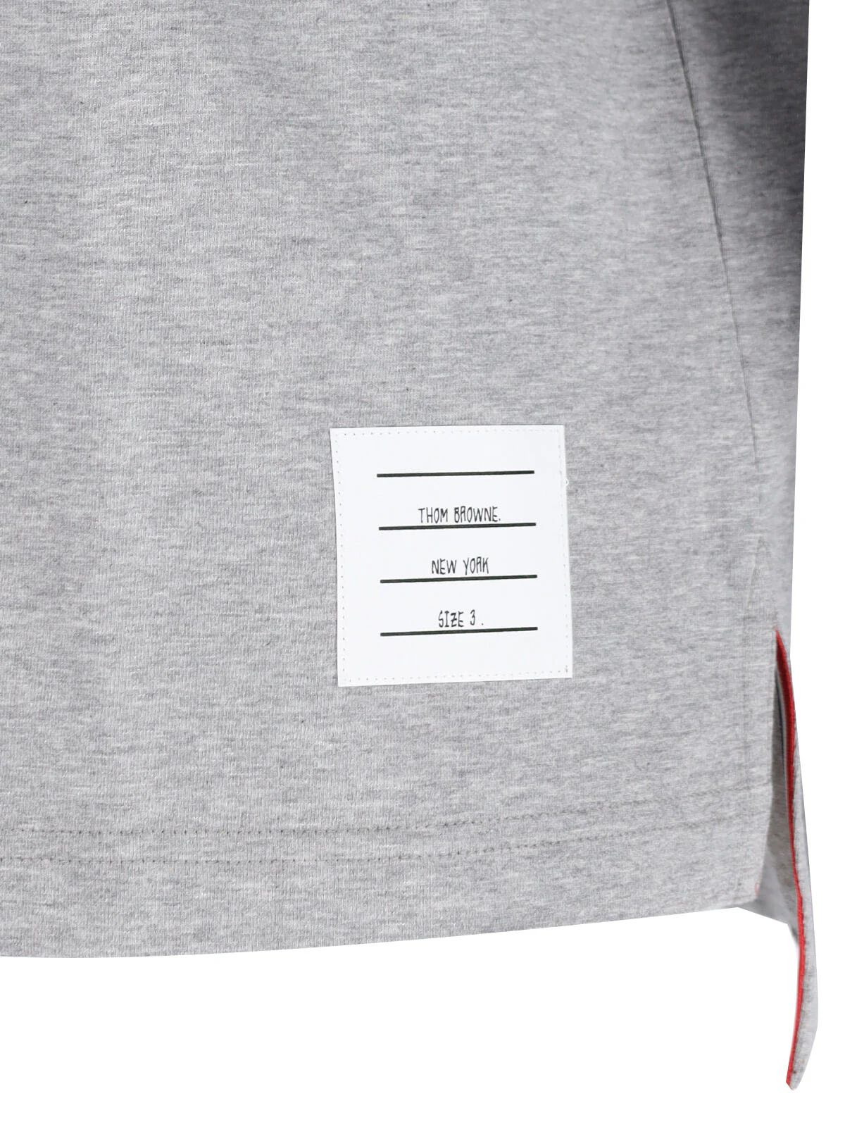 Thom Browne 100% Cotton Men’s Classic Crewneck T-Shirt - Image 7