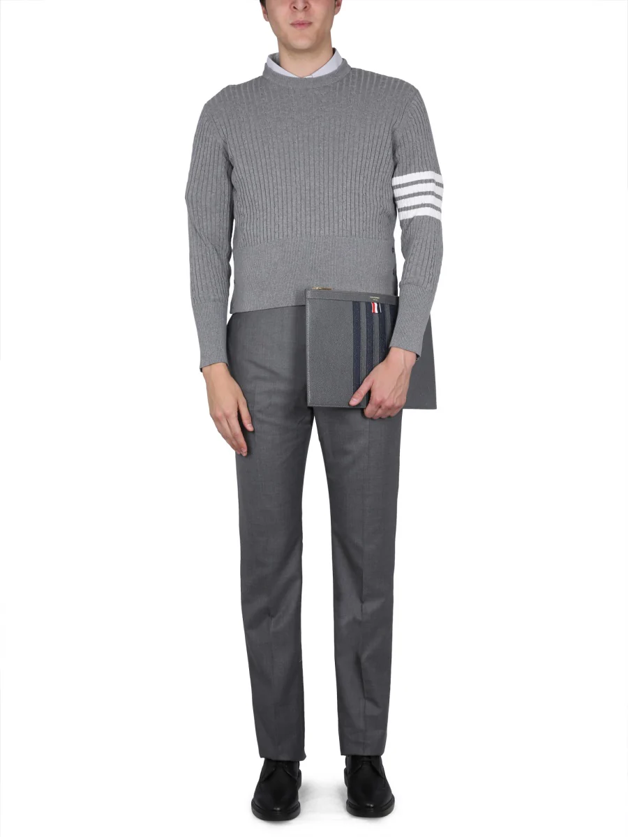 THOM BROWNE 4-bar Stripe Jersey - Image 2