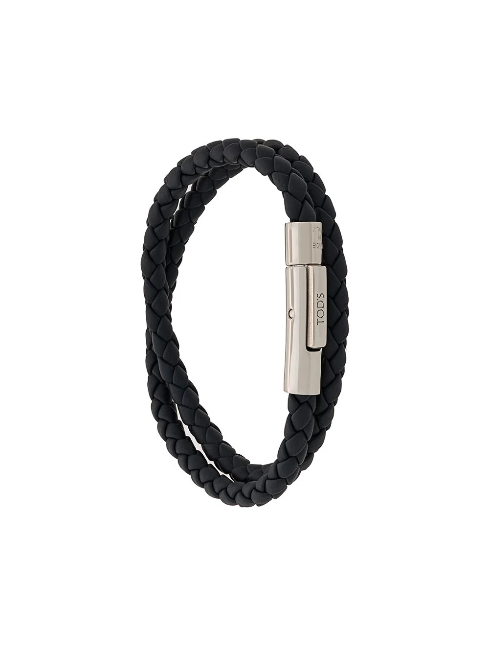 Tod`s Leather Band with Engraved Logo for Men