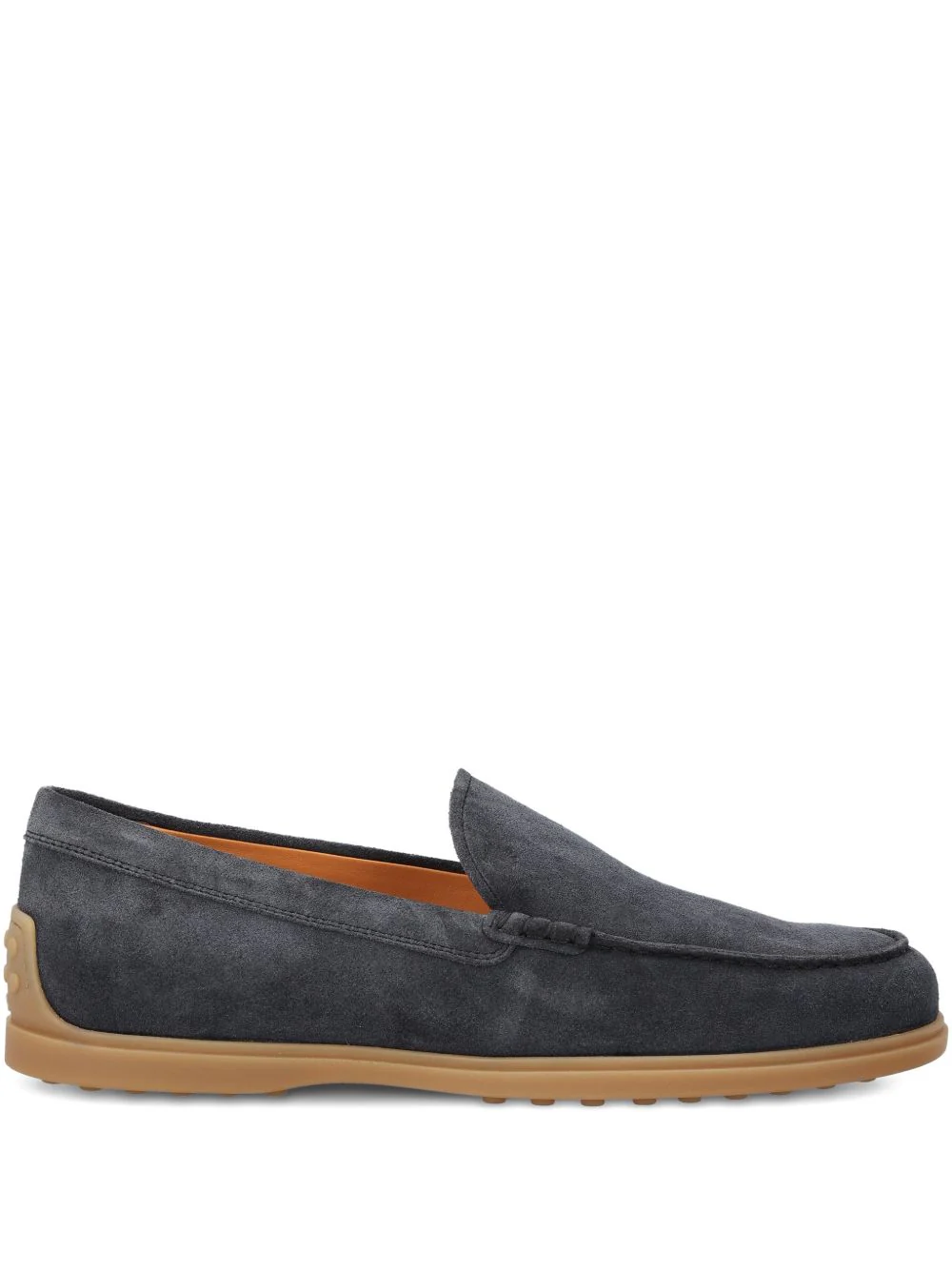 Tod`s Round Toe Topstitching Flat Shoes for Men - Image 7