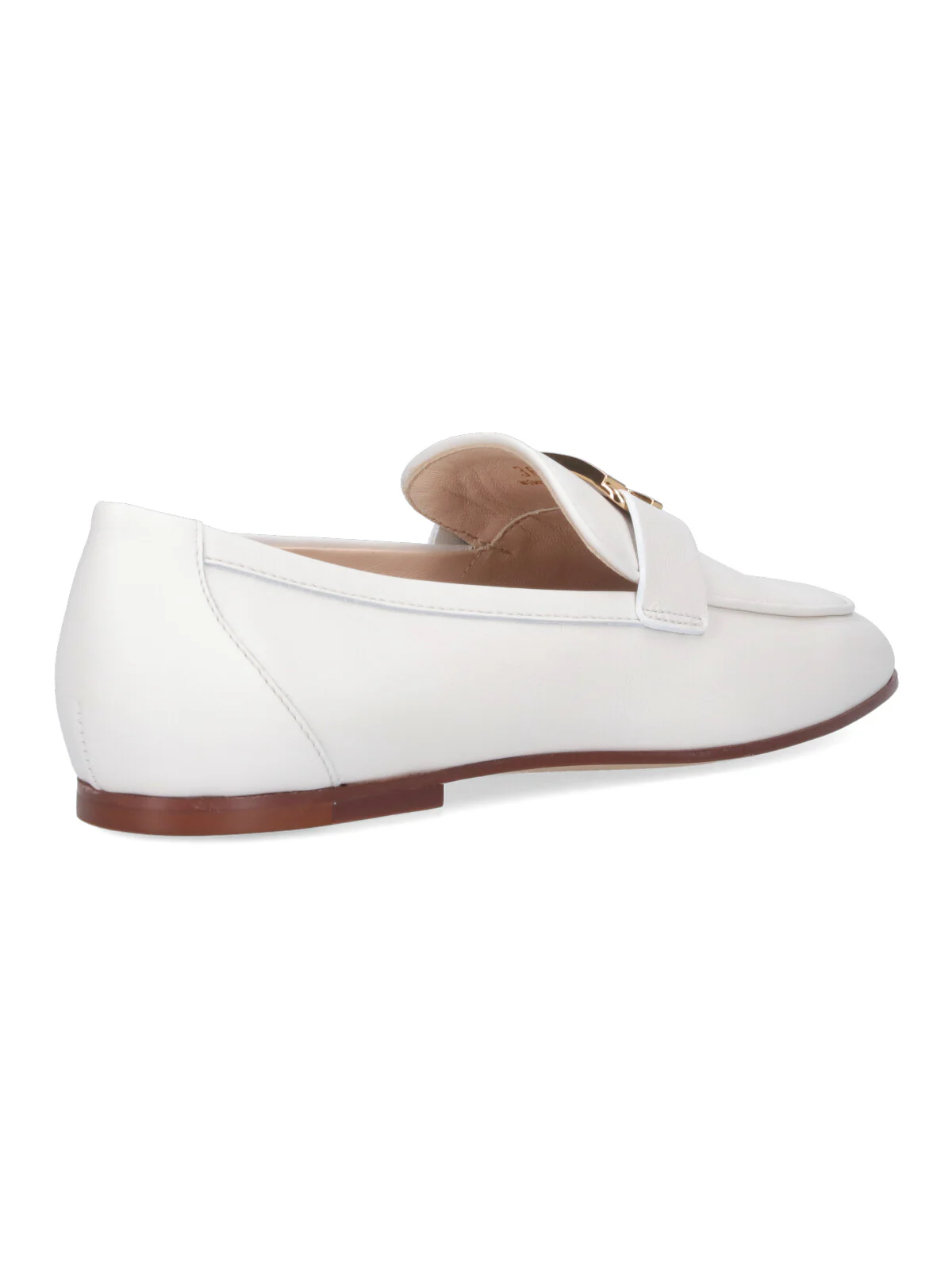Tod`s Tod’s Inspired Light & Natural Calf Leather Flat Shoes for Women - Image 4
