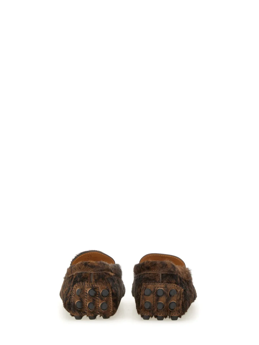 Tod`s TOD'S Macro Gommino Shearling Loafers - Image 3