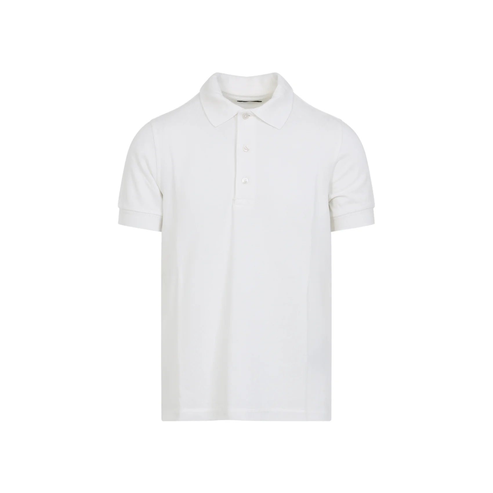 TOM FORD Cotton Blend Polo Shirt - Image 2