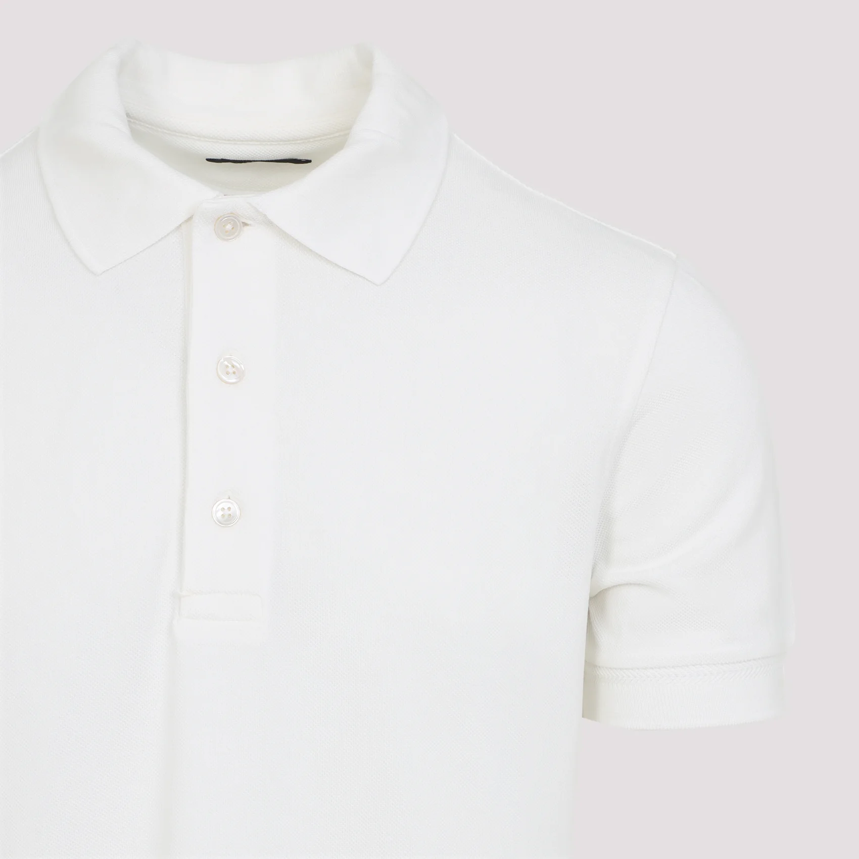 TOM FORD Cotton Blend Polo Shirt - Image 5