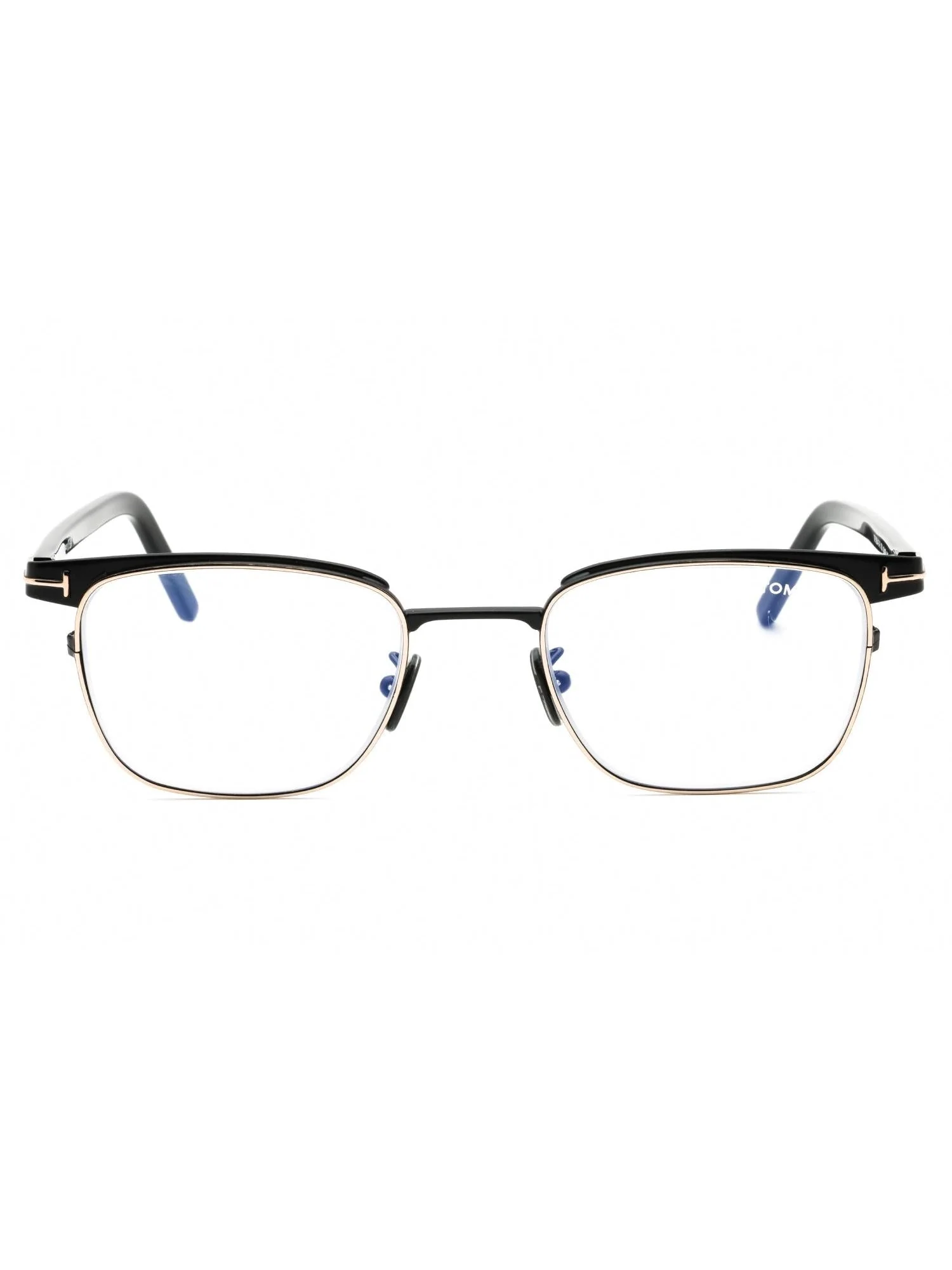 Tom Ford FT5854-D-B Metal Rectangular Men's Eyeglasses - Image 2