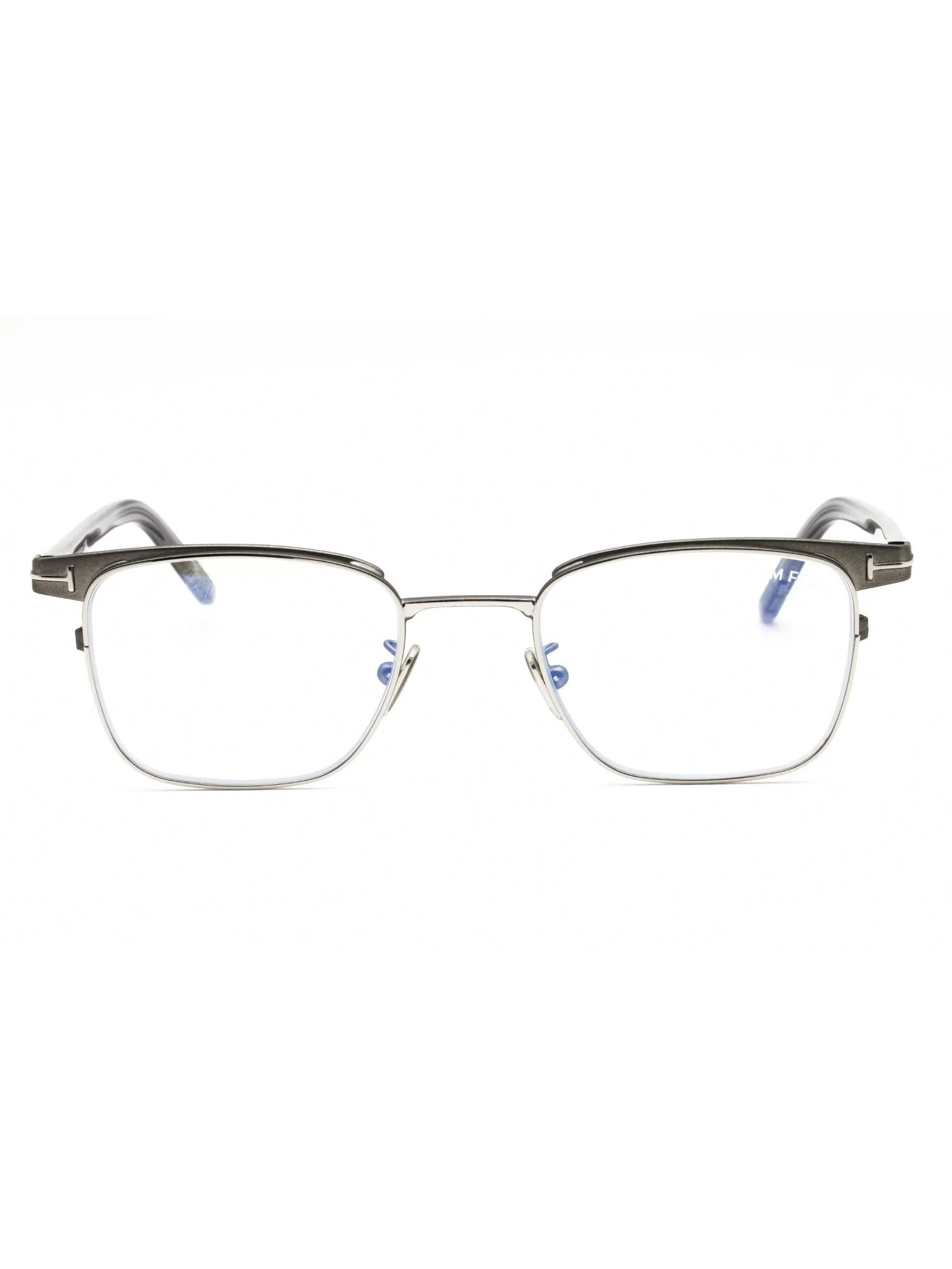 Tom Ford FT5854-D-B Metal Rectangular Men's Eyeglasses - Image 4