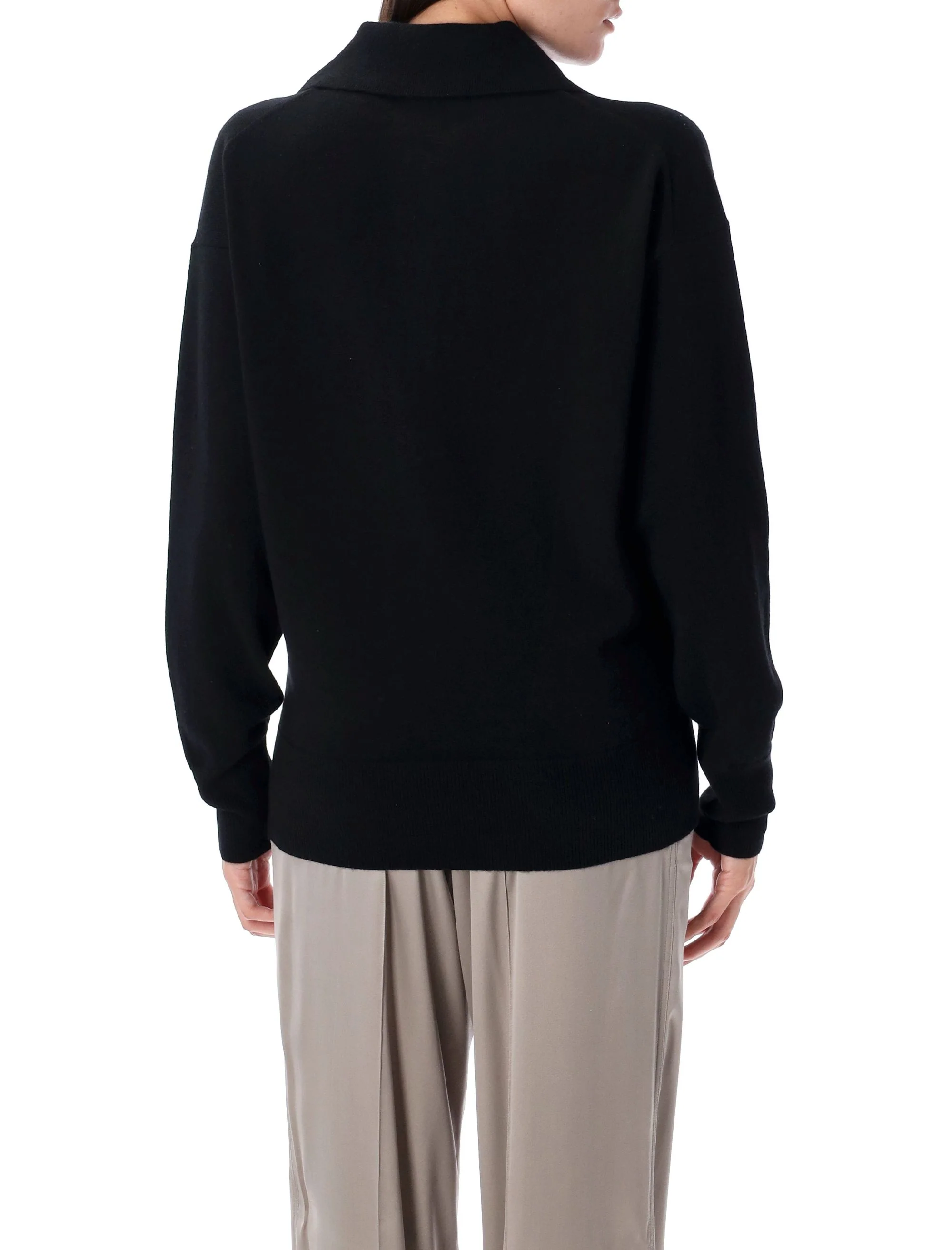 TOM FORD LONG SLEEVE CASHMERE POLO - Image 2