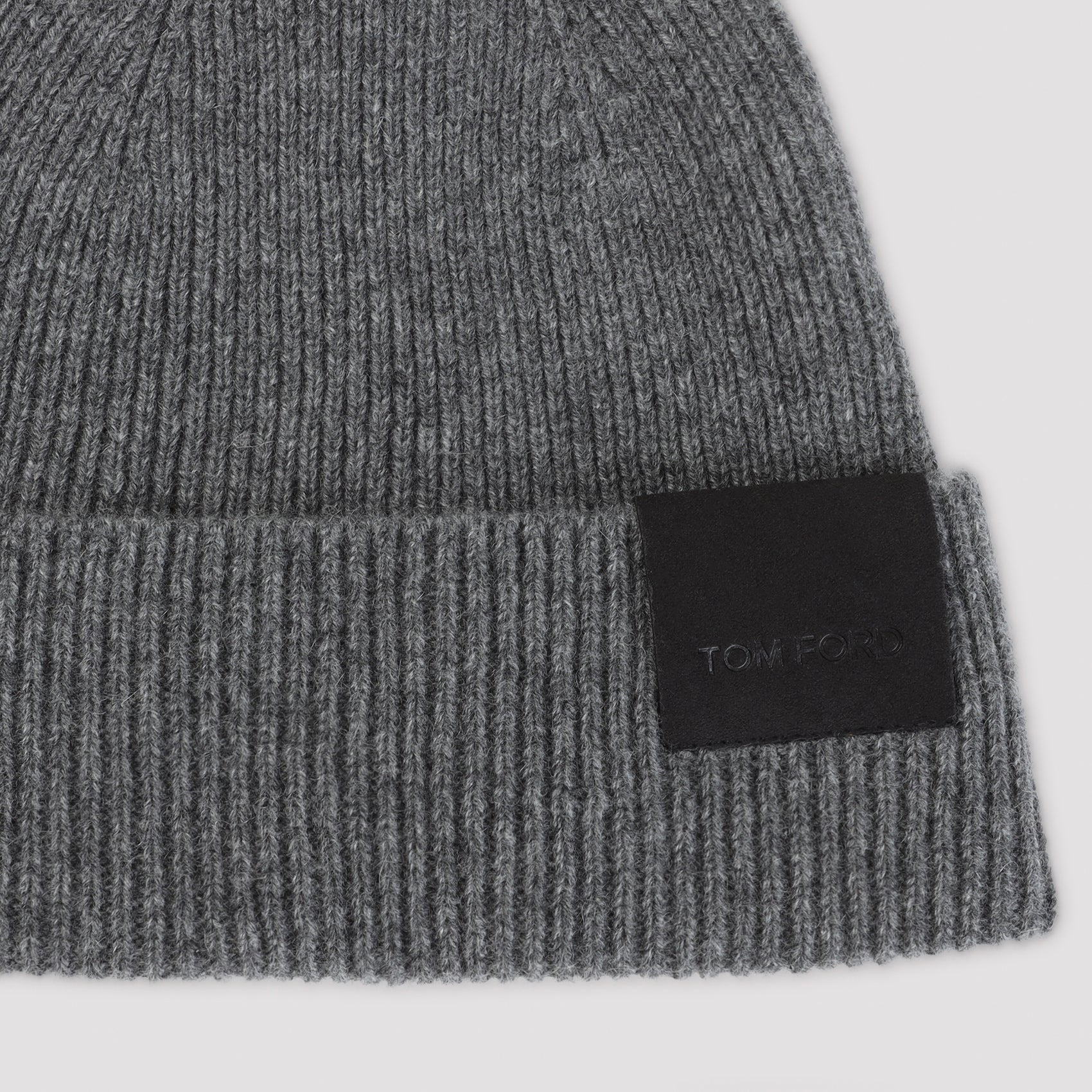 Tom Ford Ribbed Cashmere Hat - Image 4