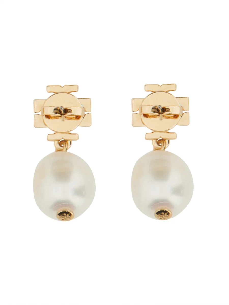Tory Burch Elegant Metal Earrings - Image 3
