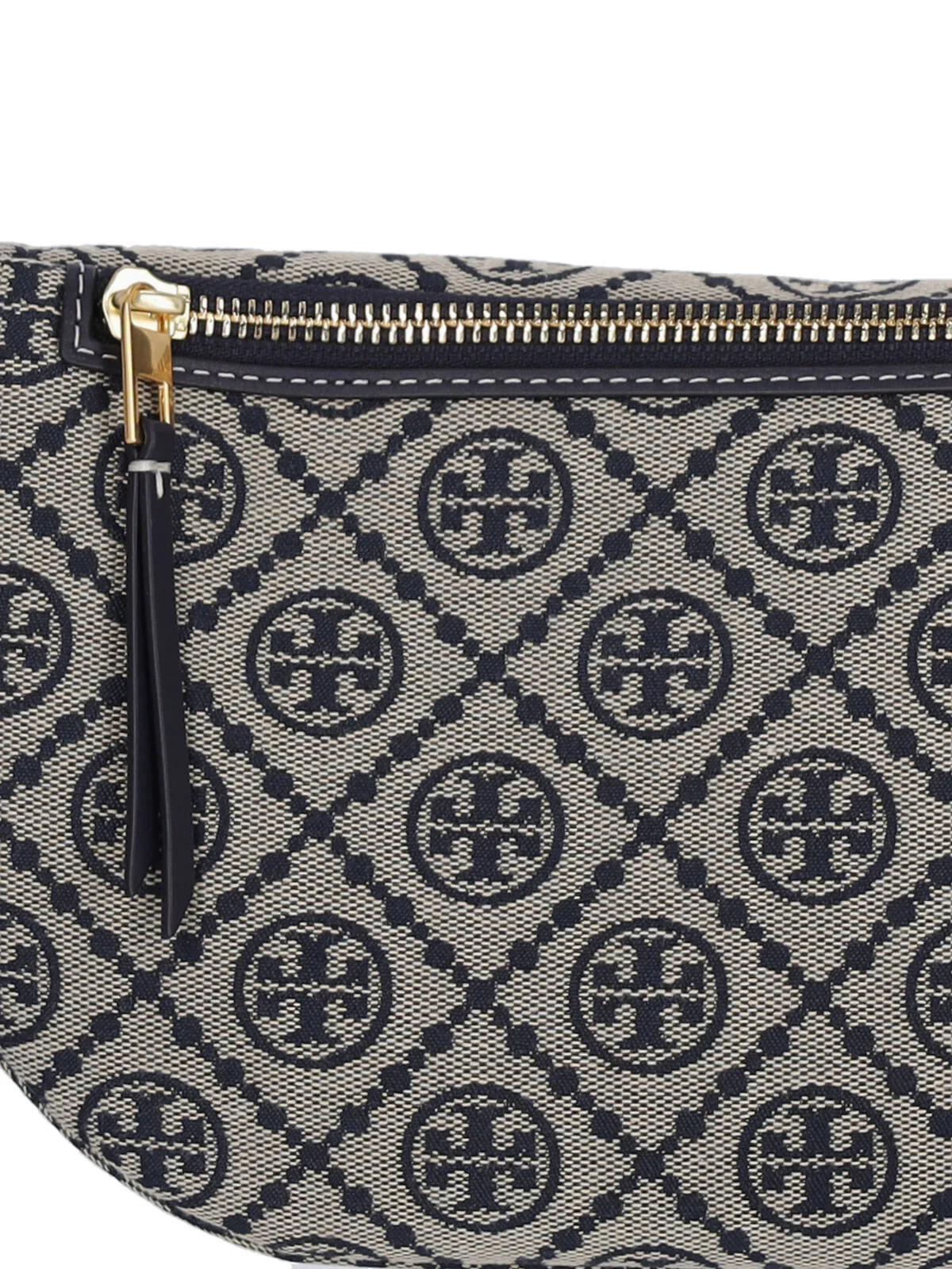 Tory Burch Leather-Trim Mini Bag in Cotton-Blend Canvas - Image 5