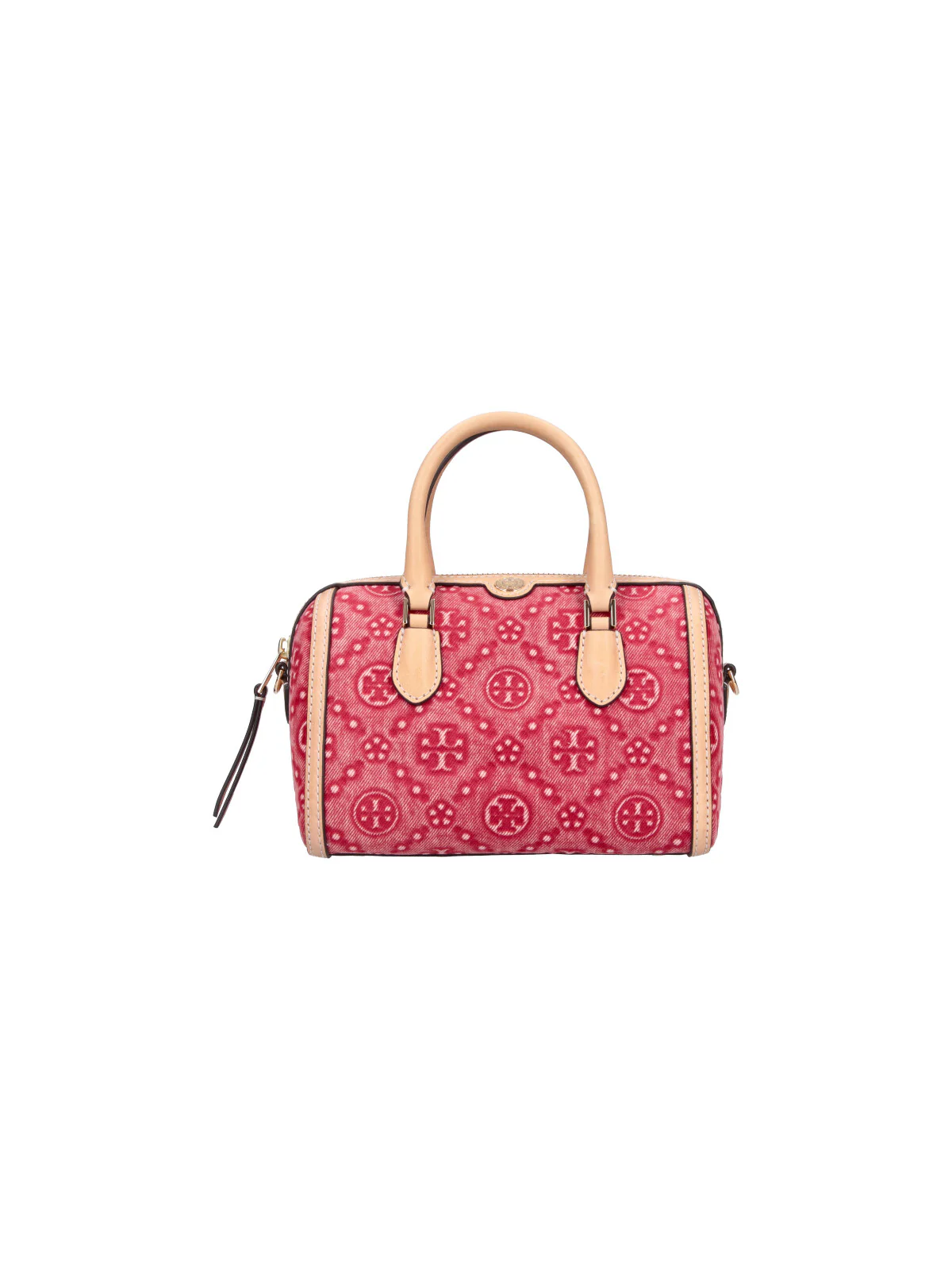 Tory Burch Leather-Trim Shoulder Bag