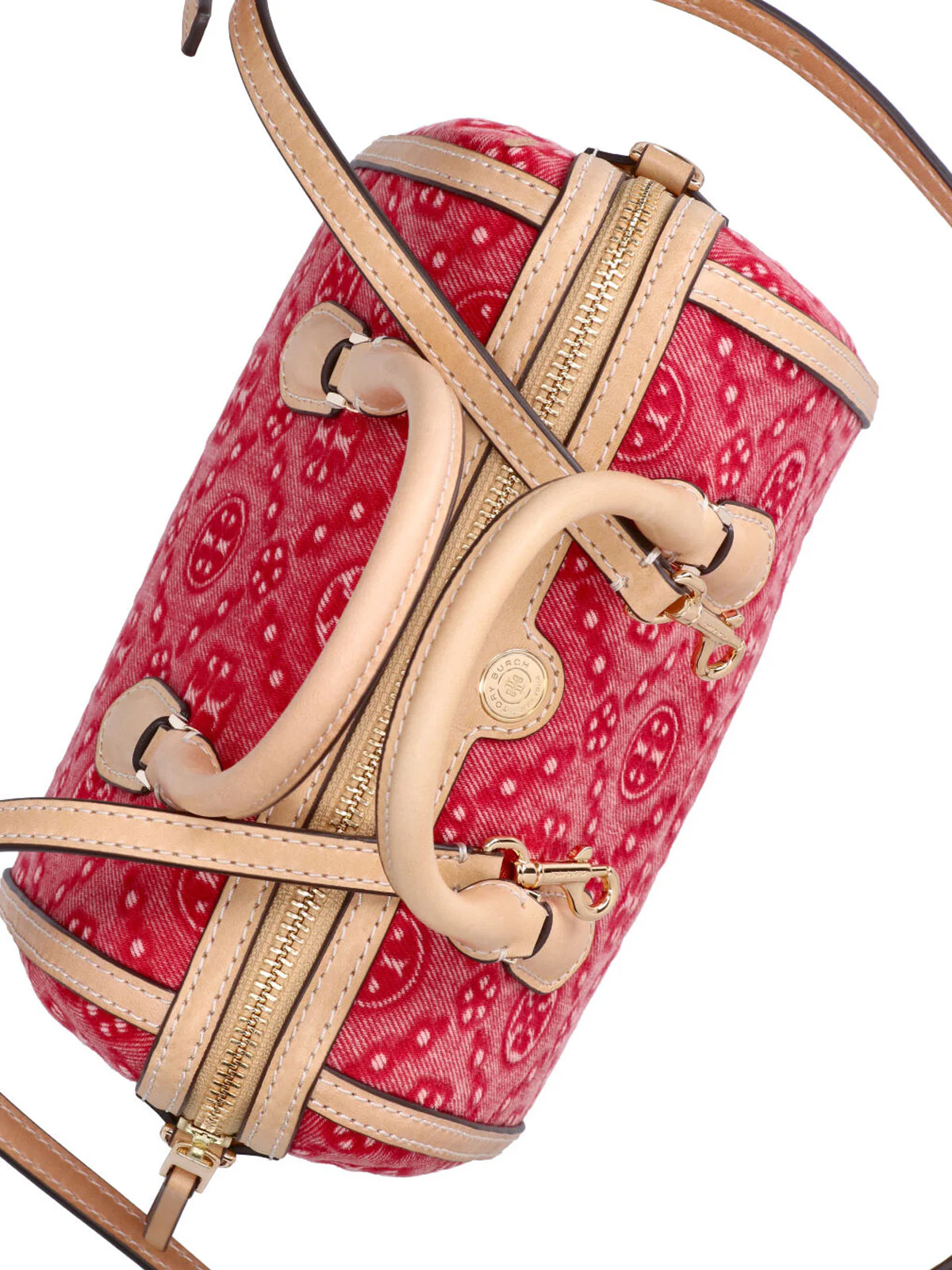Tory Burch Leather-Trim Shoulder Bag - Image 4
