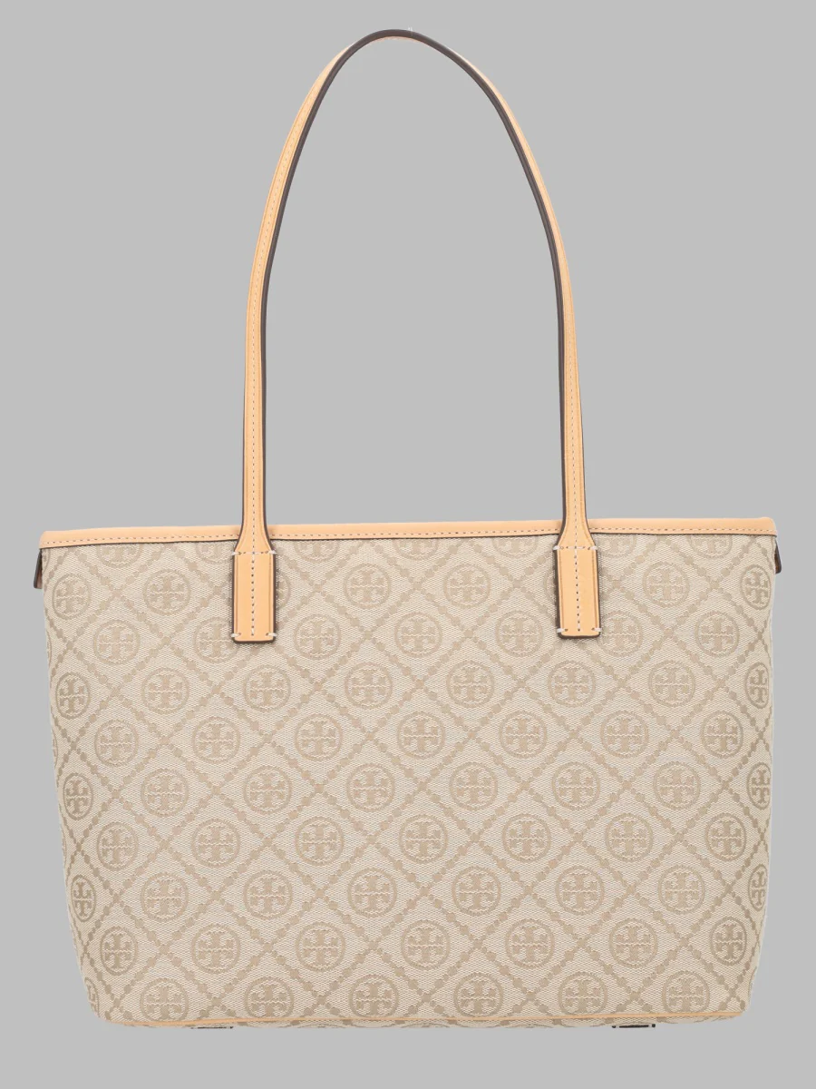Tory Burch T Monogram Small Shopping Tote Bag, Mini Shoulder Bag - Image 2