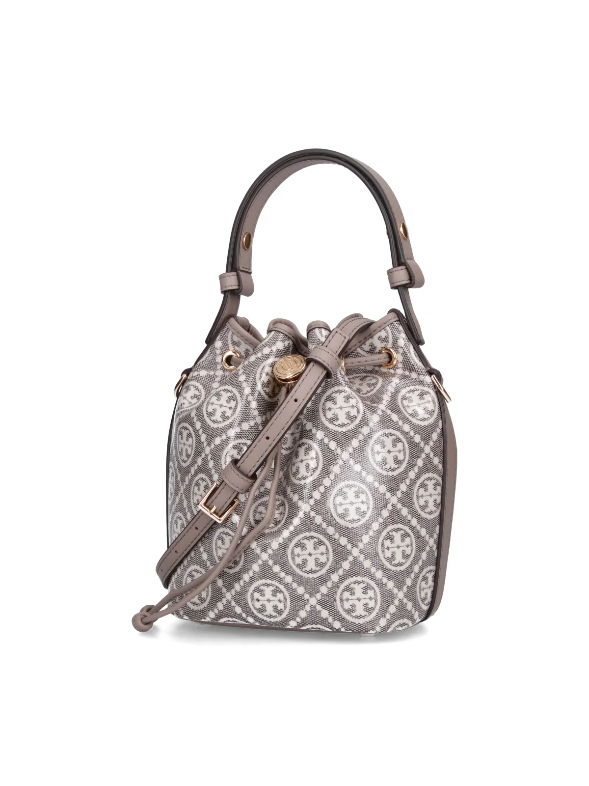 Tory Burch Women’s Cotton & Leather-Trim Shoulder Bag - Image 2