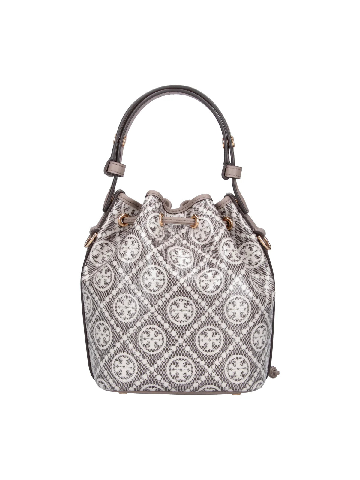 Tory Burch Women’s Cotton & Leather-Trim Shoulder Bag - Image 3