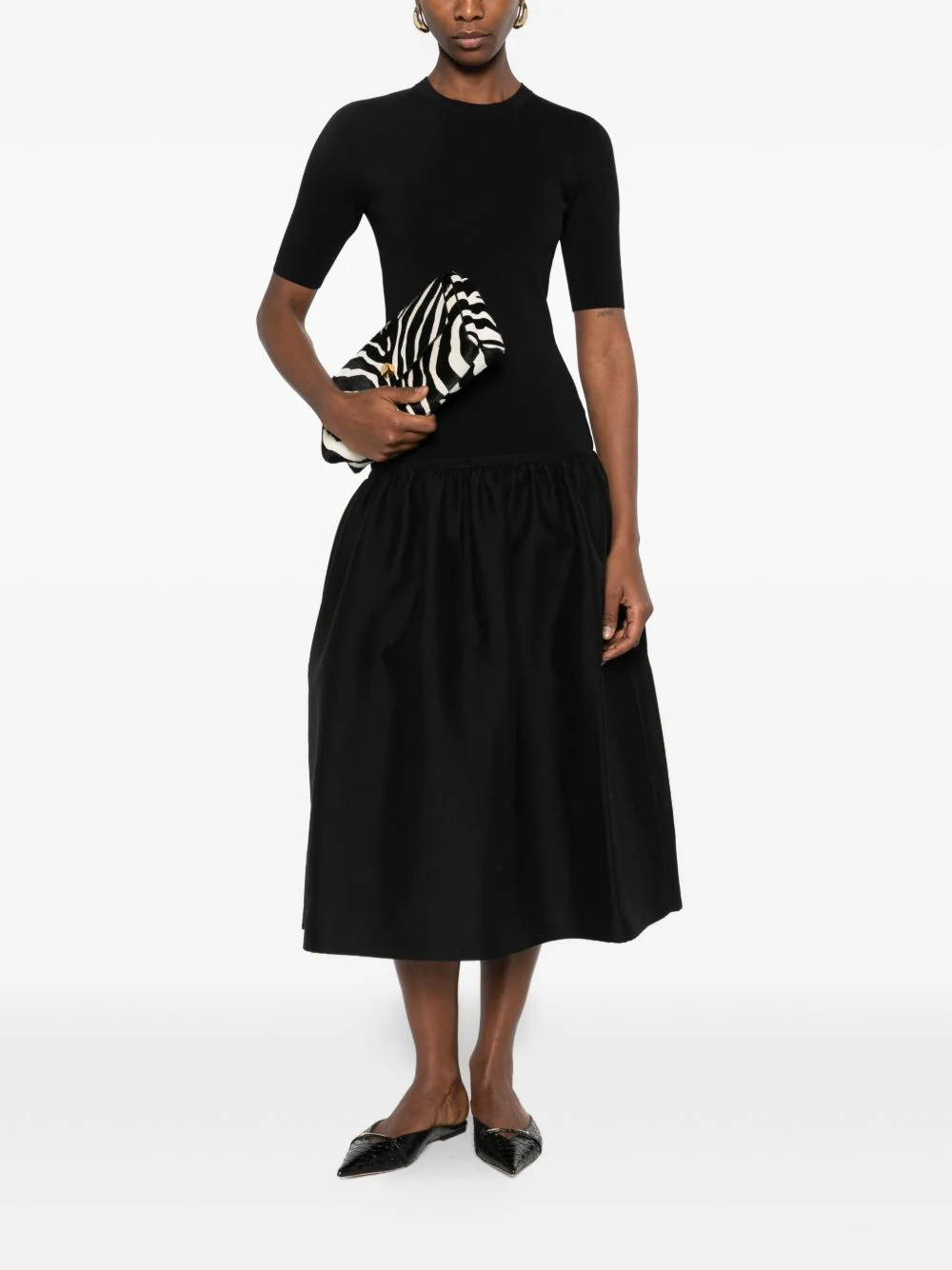 TOTEME Twinflower Tee Dress - Image 5