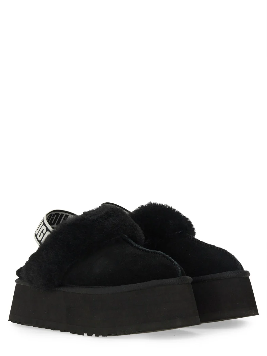 Ugg Funkette Leather Sandal Flats for Women - Image 4