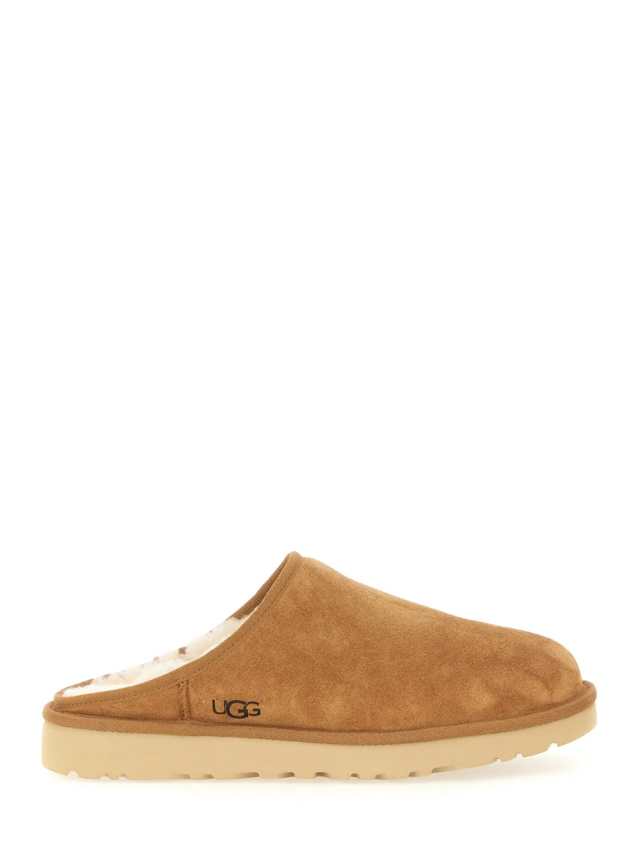 Ugg Men’s Classic Leather Slip-On Flats - Image 2