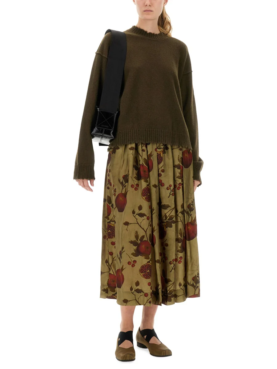 UMA WANG Cashmere Sweater with Distressed Details - Image 6